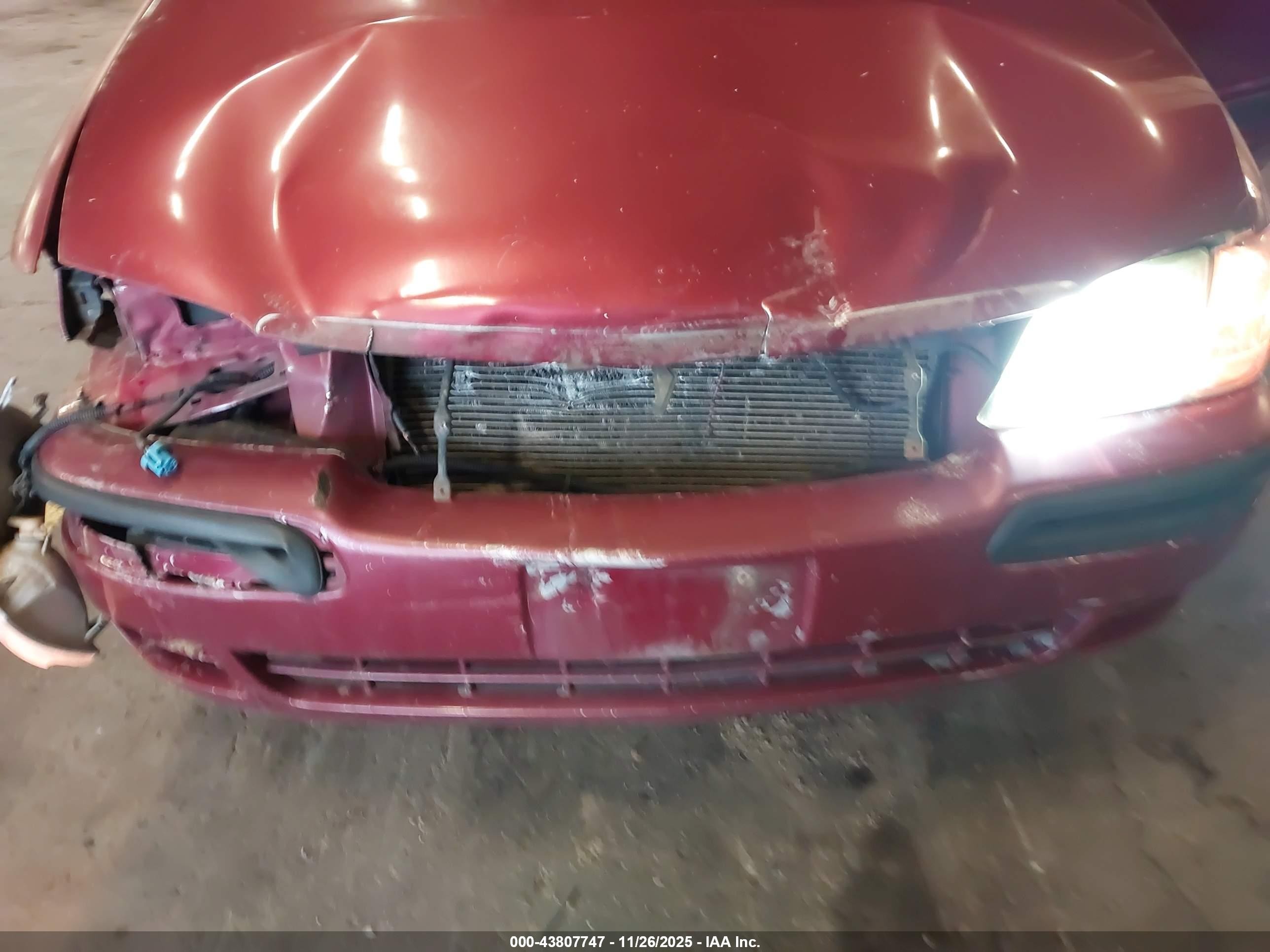 2004 Chevrolet Venture Ls Burgundy vin: 1GNDX03EX4D241686