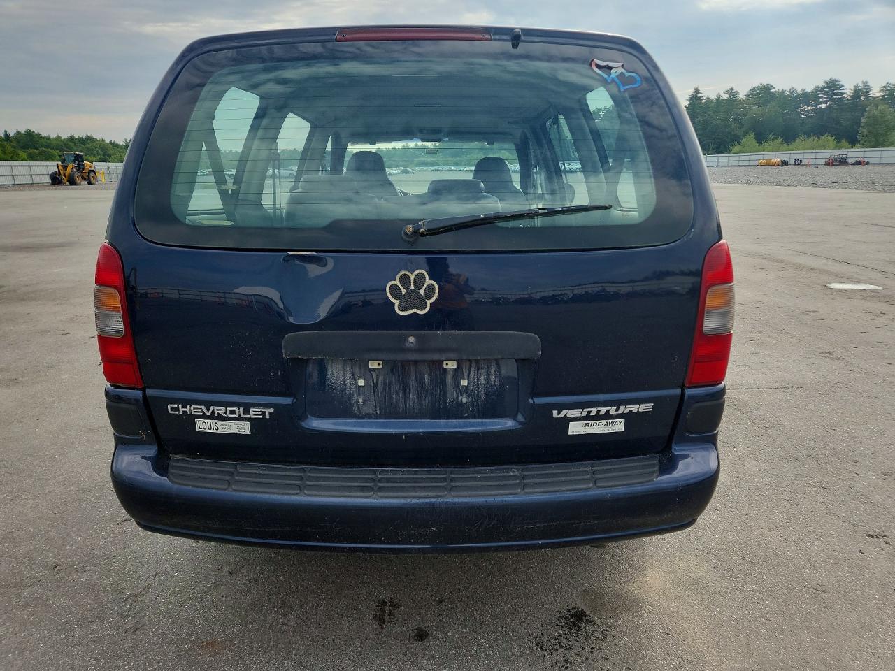 1997 Chevrolet Venture Синий vin: 1GNDX06E5VD130962