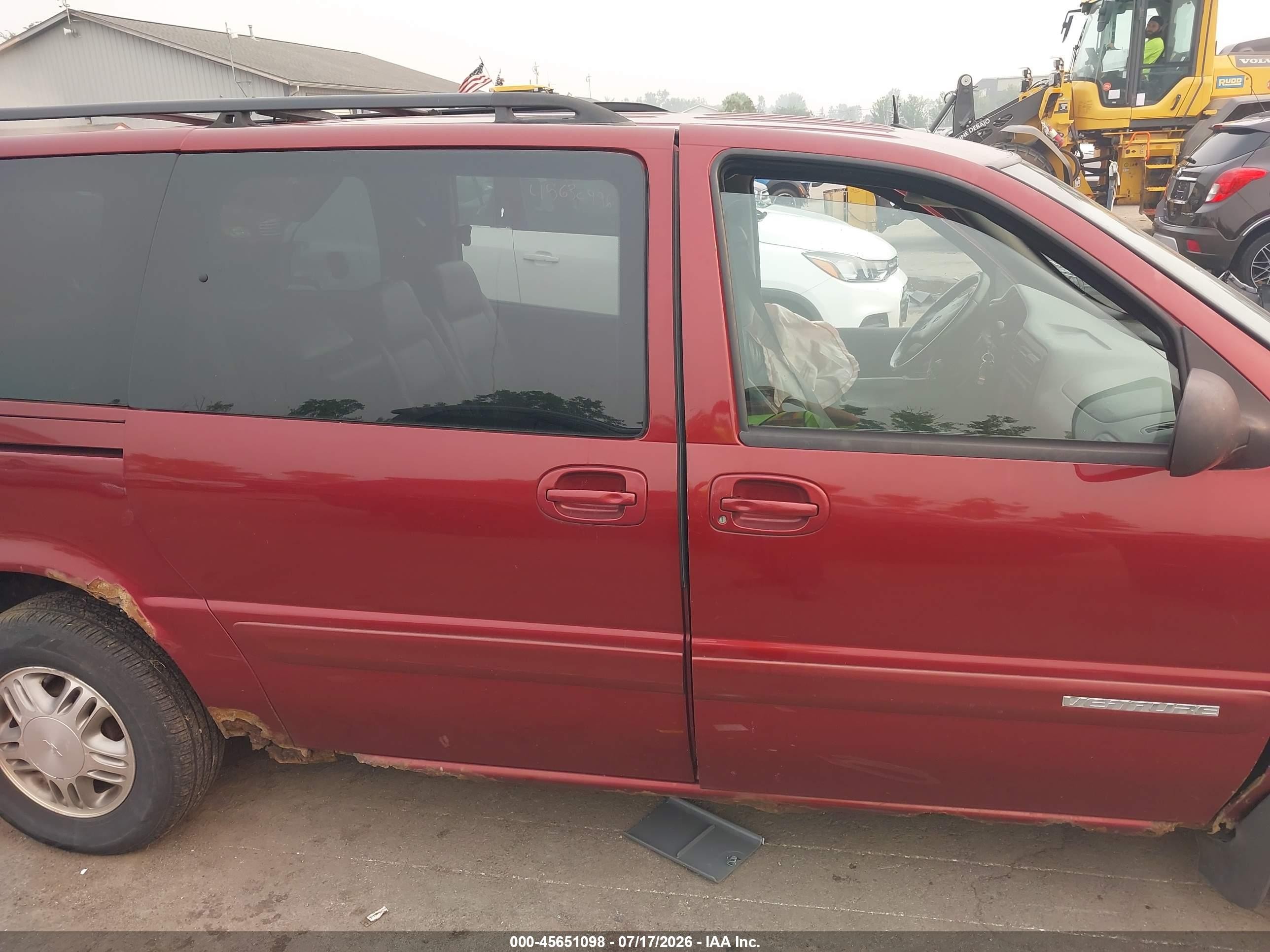 2003 Chevrolet Venture Warner Bros 1se Pkg Красный vin: 1GNDX13E33D319228