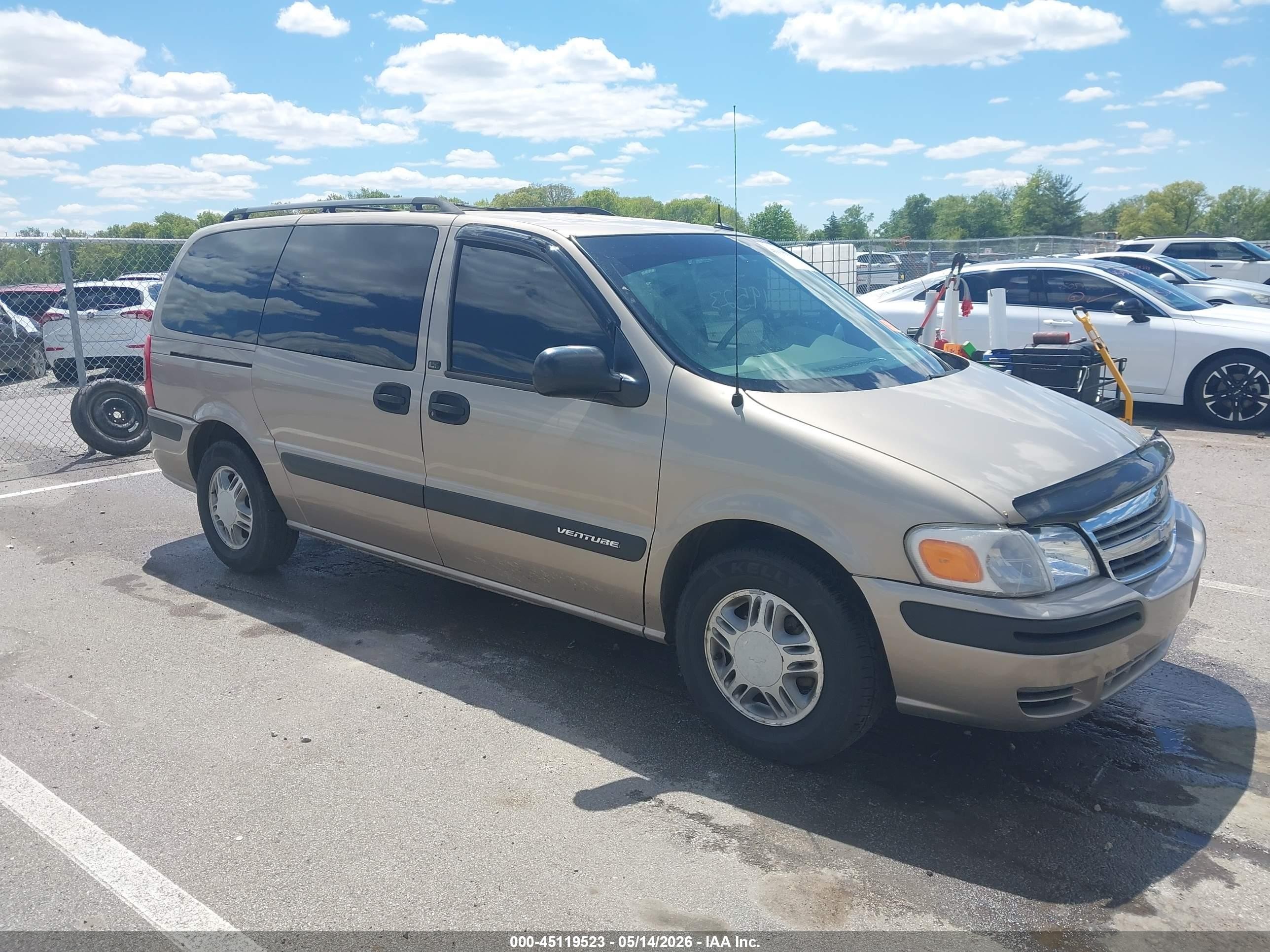 2003 Chevrolet Venture Lt W/1sg Brown vin: 1GNDX13E43D304642