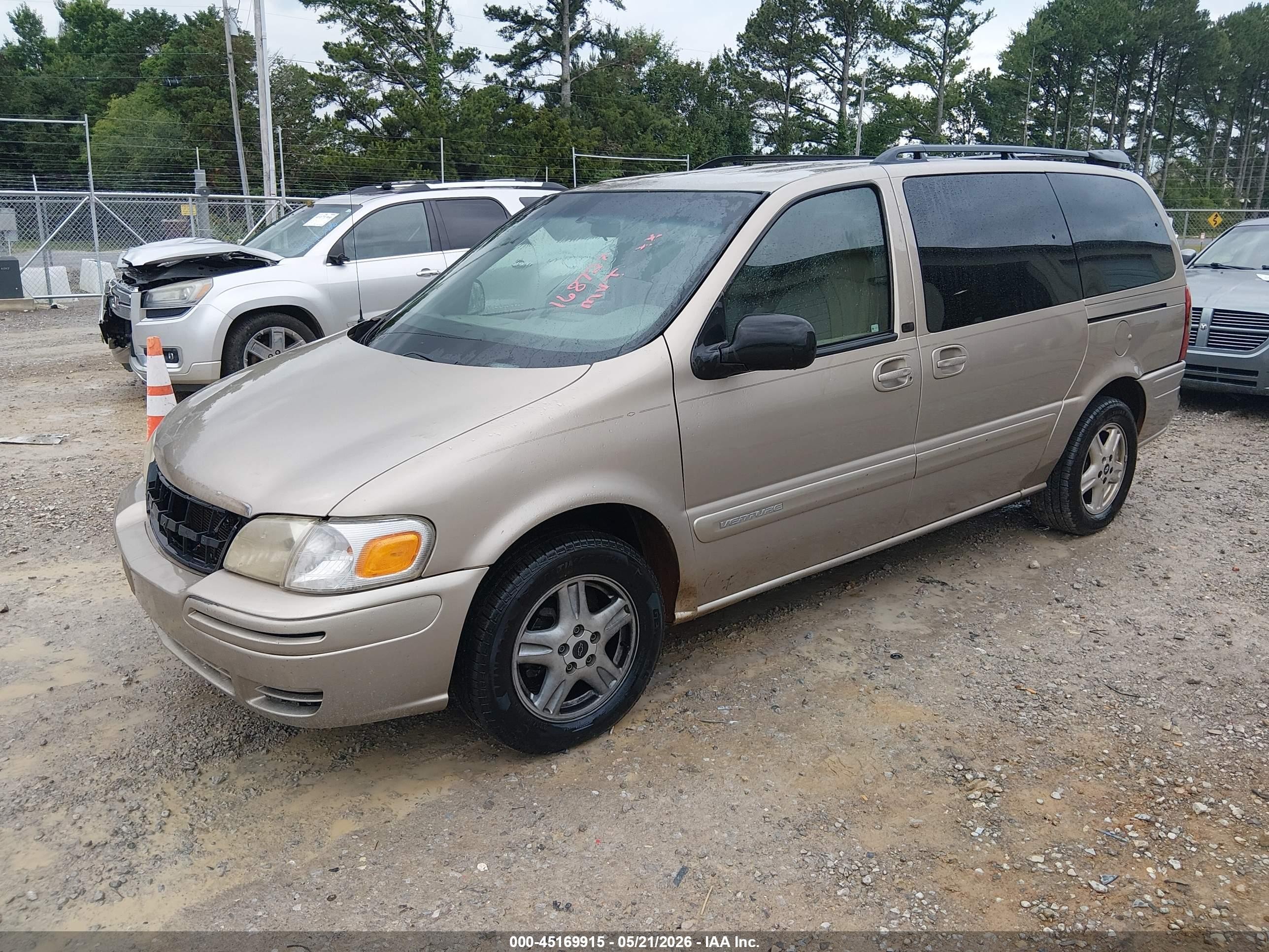 2004 Chevrolet Venture Lt Tan vin: 1GNDX13E54D168720