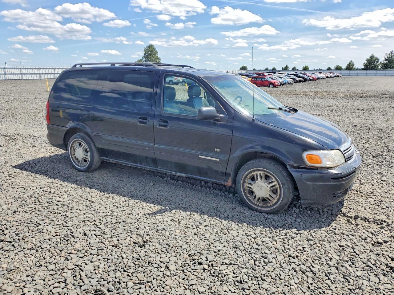 2002 Chevrolet Venture Luxury Black vin: 1GNDX13E92D190037