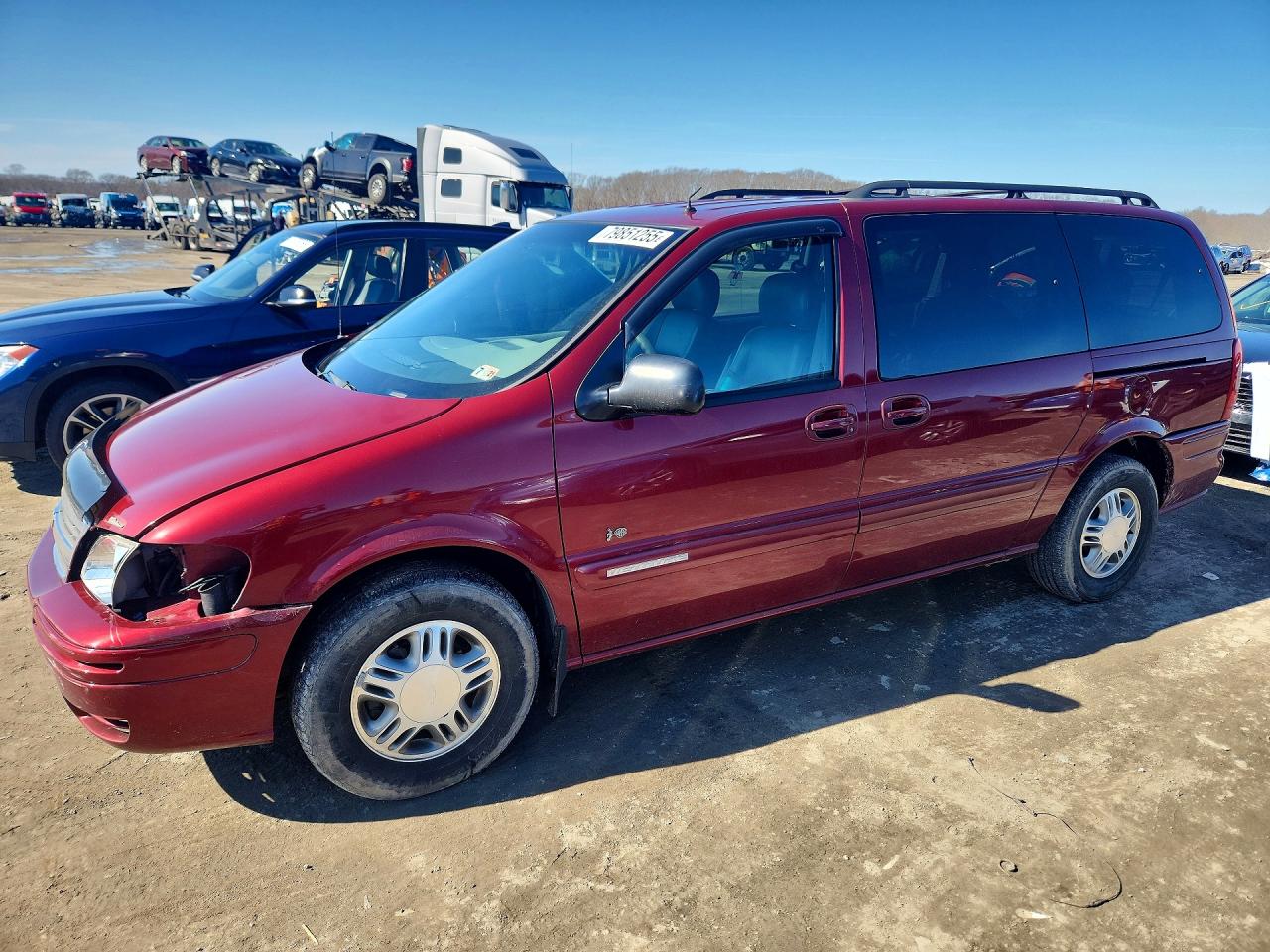 2002 Chevrolet Venture Luxury Red vin: 1GNDX13EX2D144135