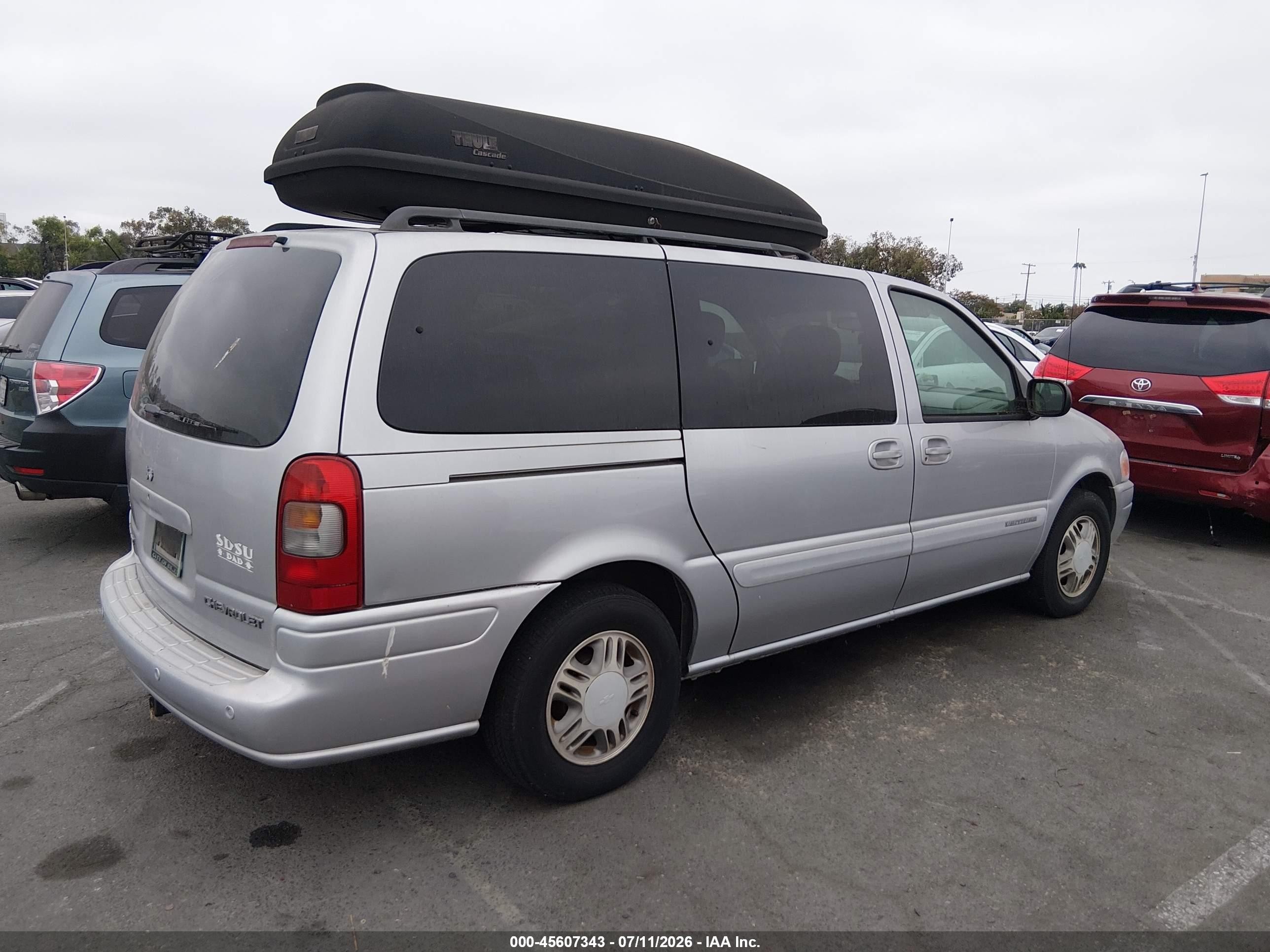 2003 Chevrolet Venture Luxury Silver vin: 1GNDX13EX3D322448