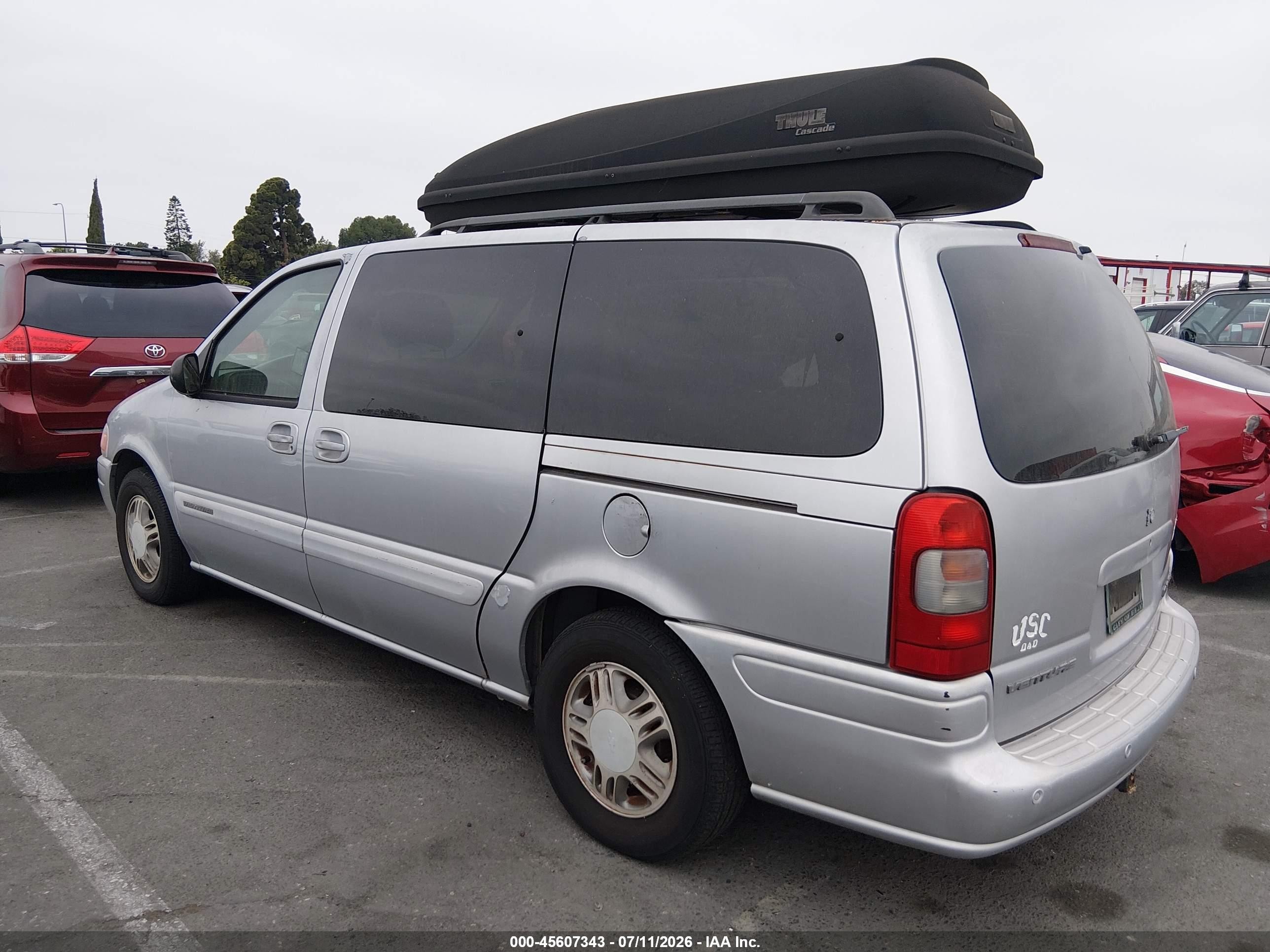 2003 Chevrolet Venture Luxury Silver vin: 1GNDX13EX3D322448