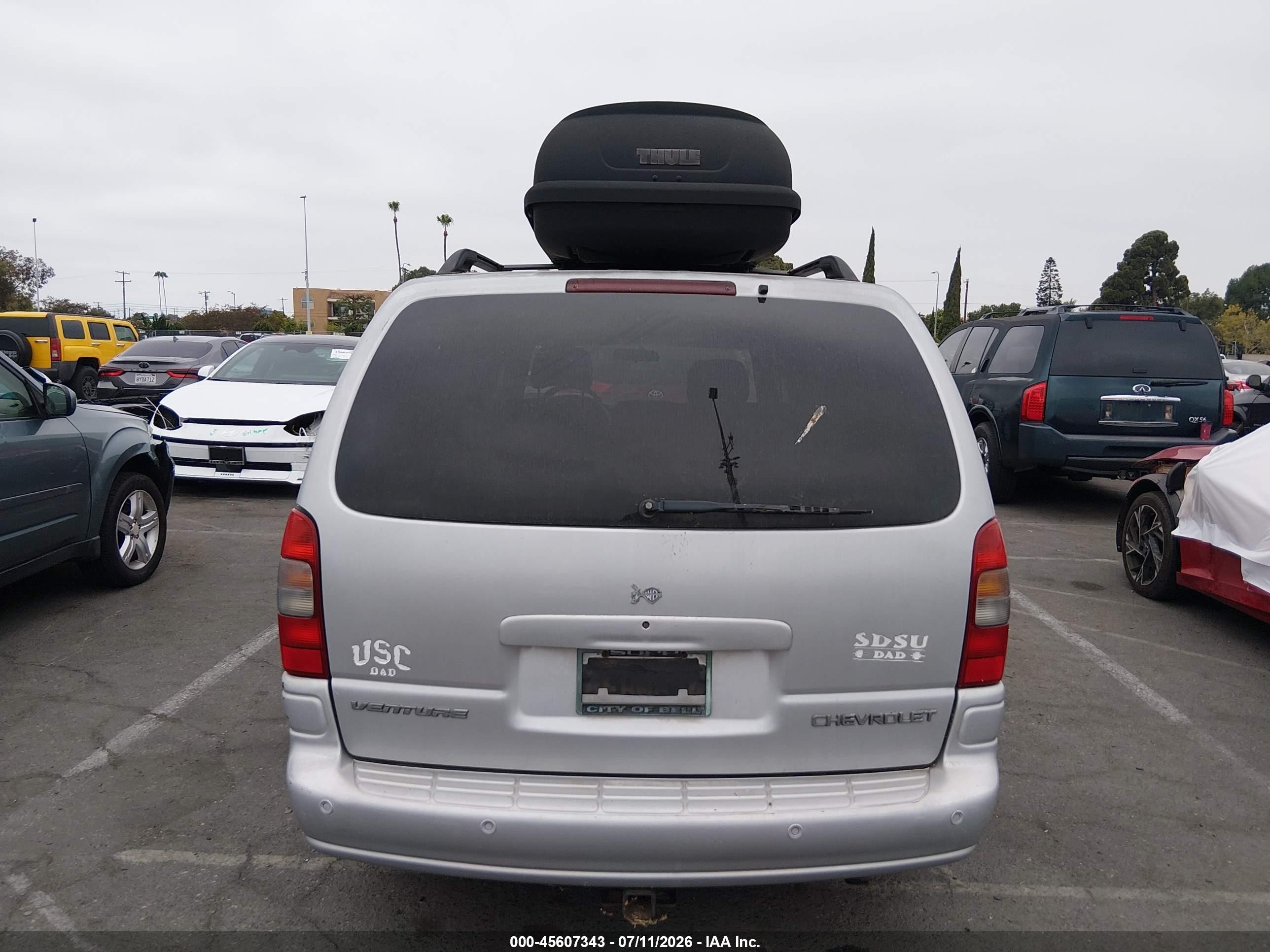2003 Chevrolet Venture Luxury Silver vin: 1GNDX13EX3D322448