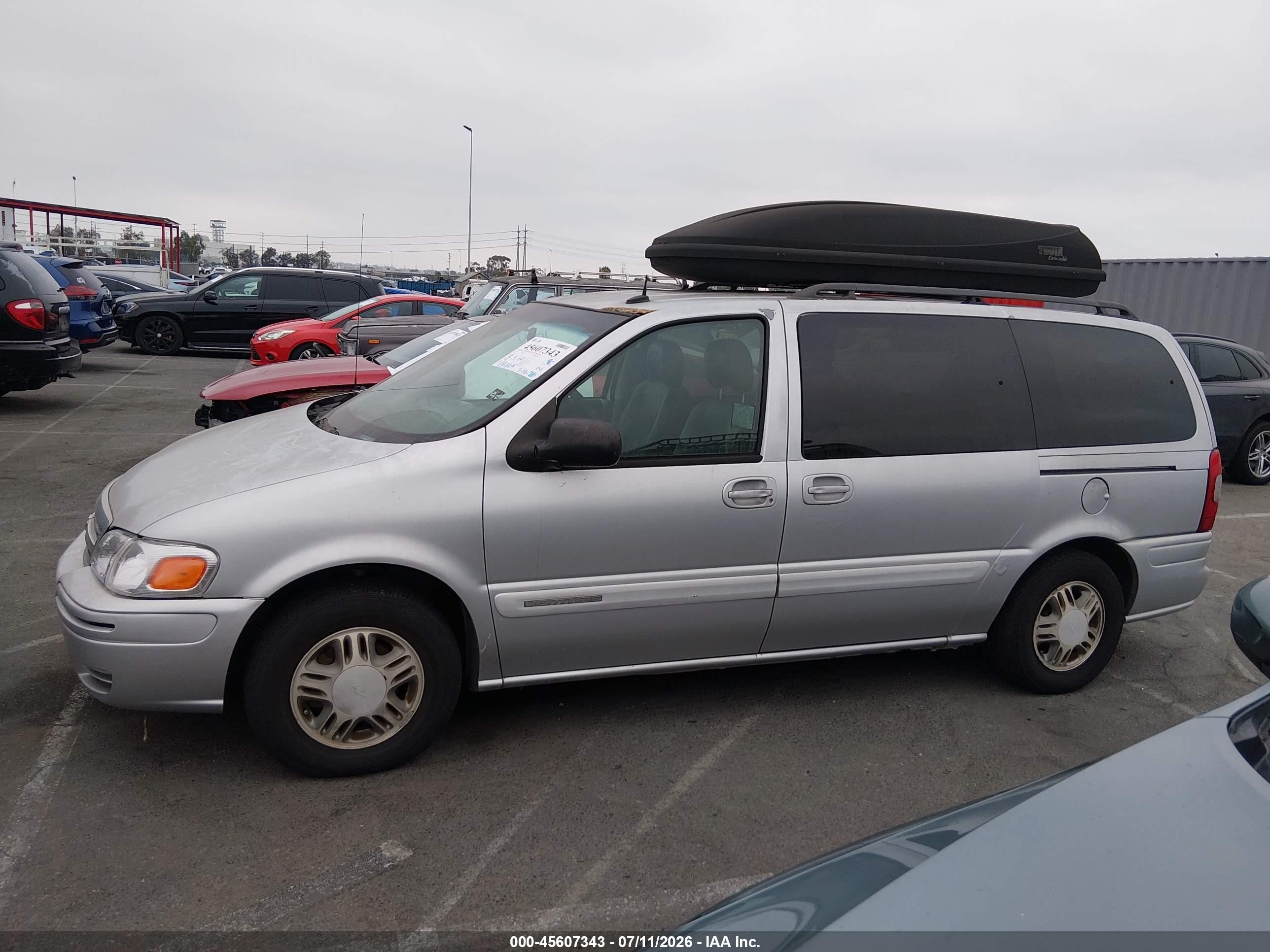 2003 Chevrolet Venture Luxury Silver vin: 1GNDX13EX3D322448