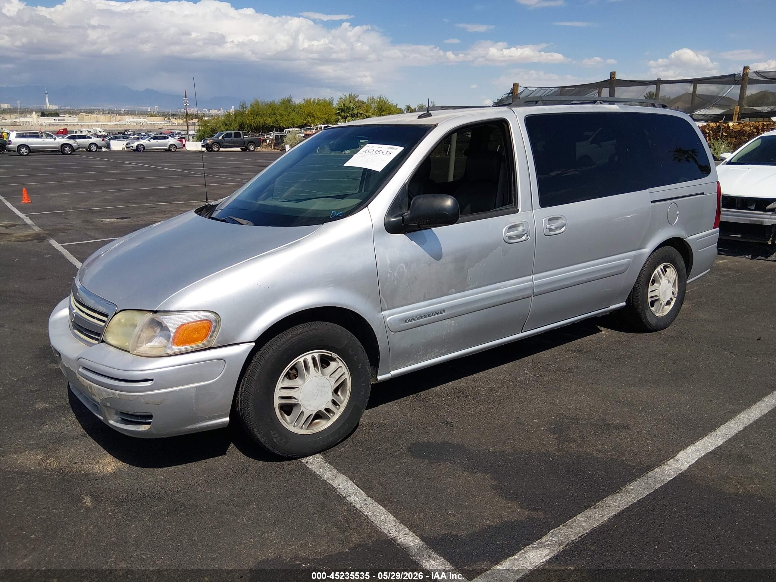 2003 Chevrolet Venture Warner Bros. Edition Серебряный vin: 1GNDX13EX3D324233