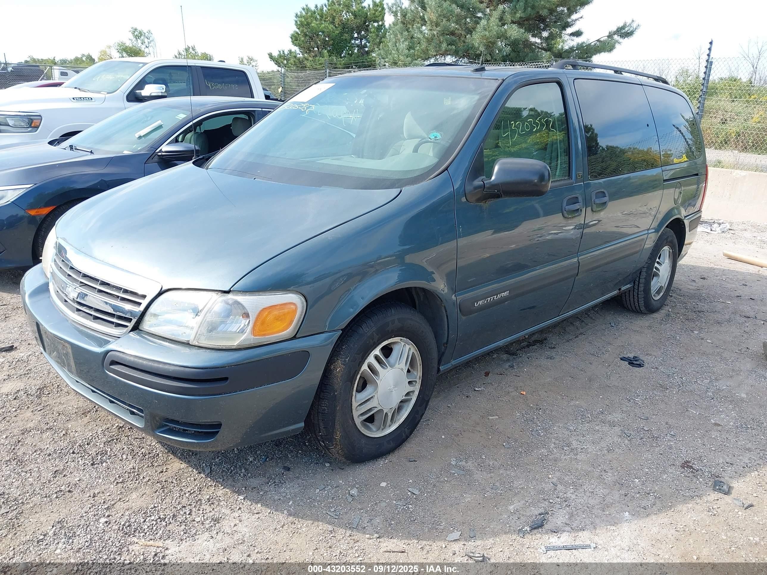 2004 Chevrolet Venture Lt Gray vin: 1GNDX13EX4D107508