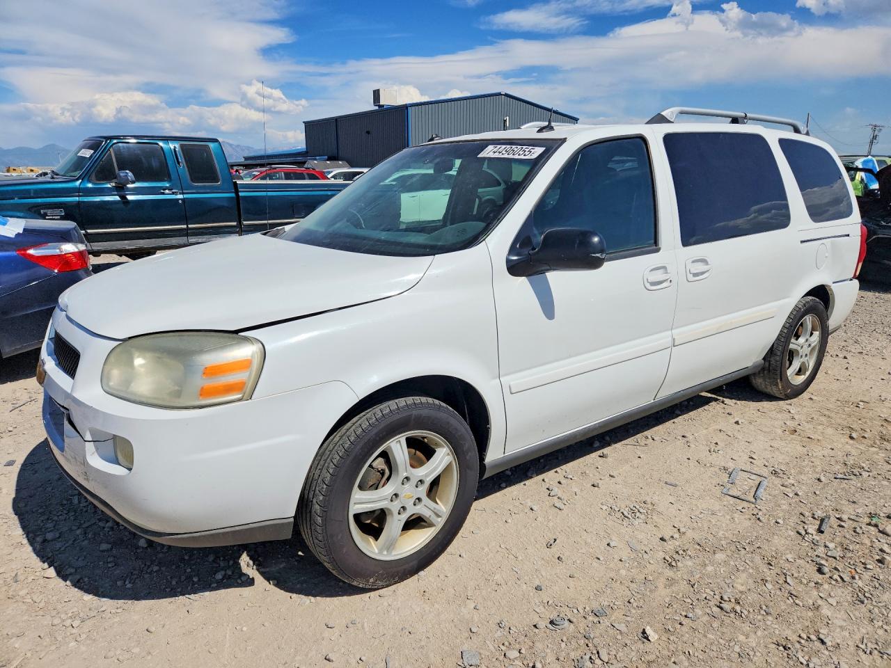 2005 Chevrolet Uplander Lt White vin: 1GNDX33L75D204371