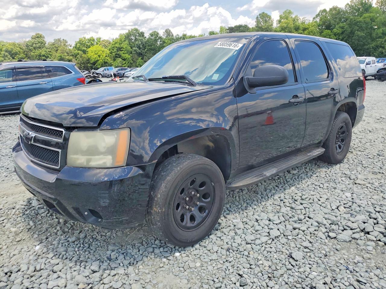 2007 Chevrolet Tahoe C1500 Black vin: 1GNEC03017R344359