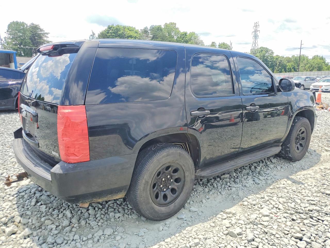 2007 Chevrolet Tahoe C1500 Black vin: 1GNEC03017R344359