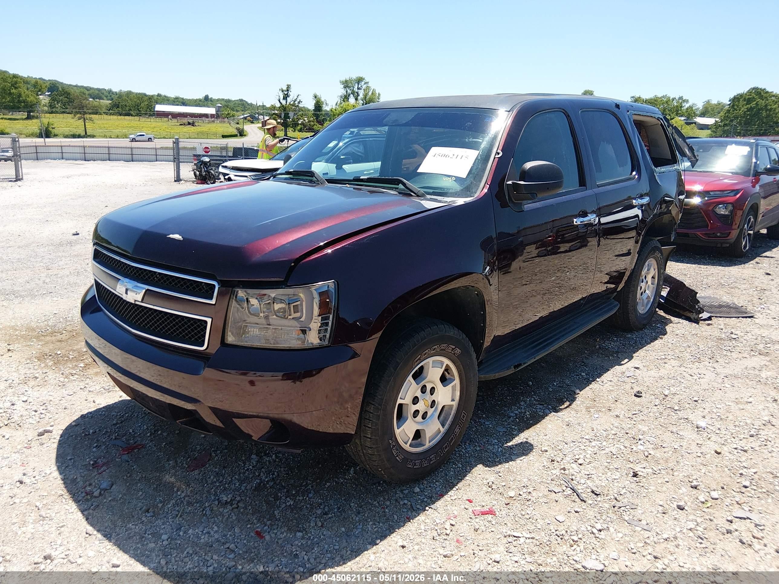 2007 Chevrolet Tahoe Police Purple vin: 1GNEC03037R345657