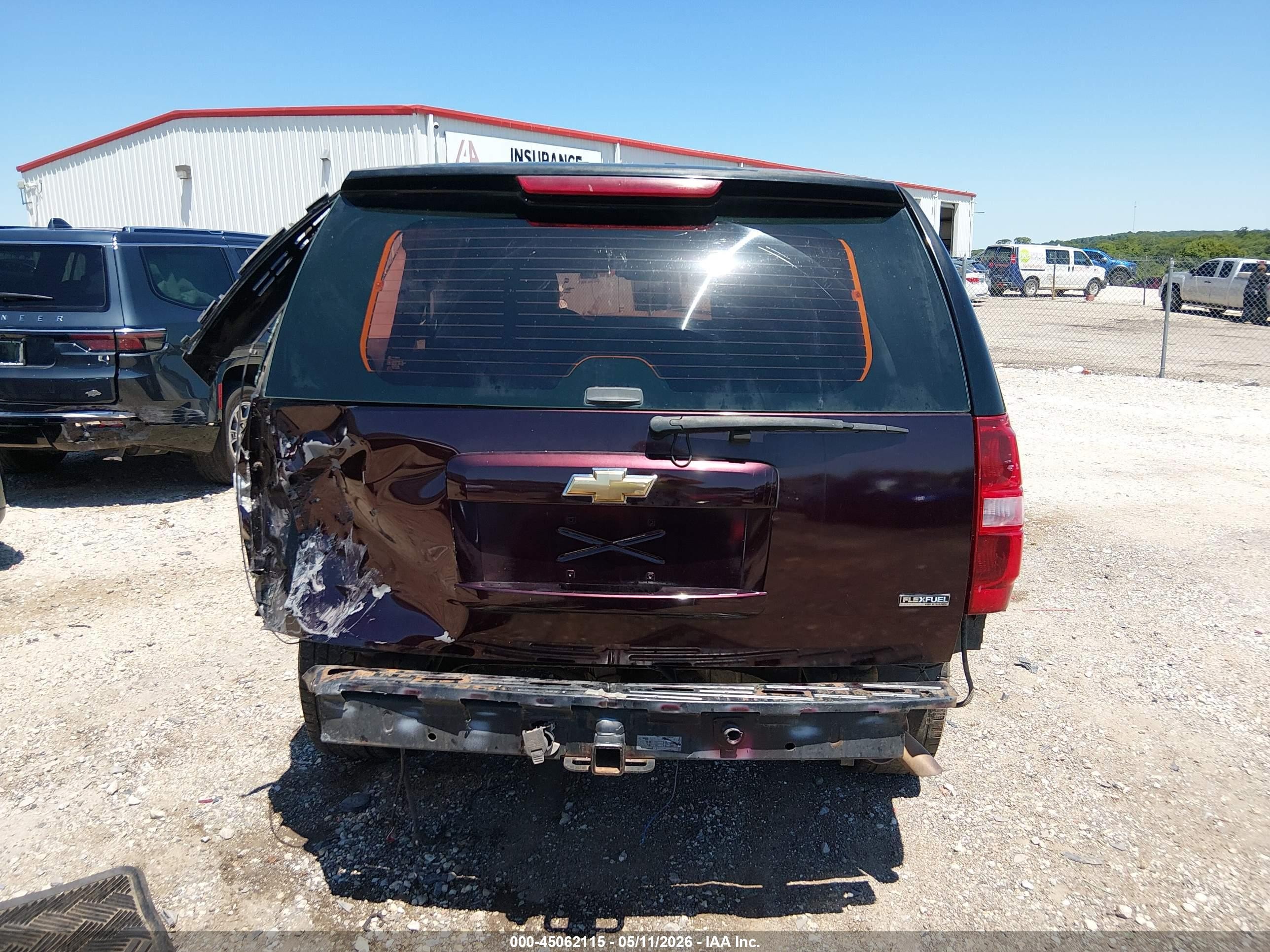 2007 Chevrolet Tahoe Police Purple vin: 1GNEC03037R345657