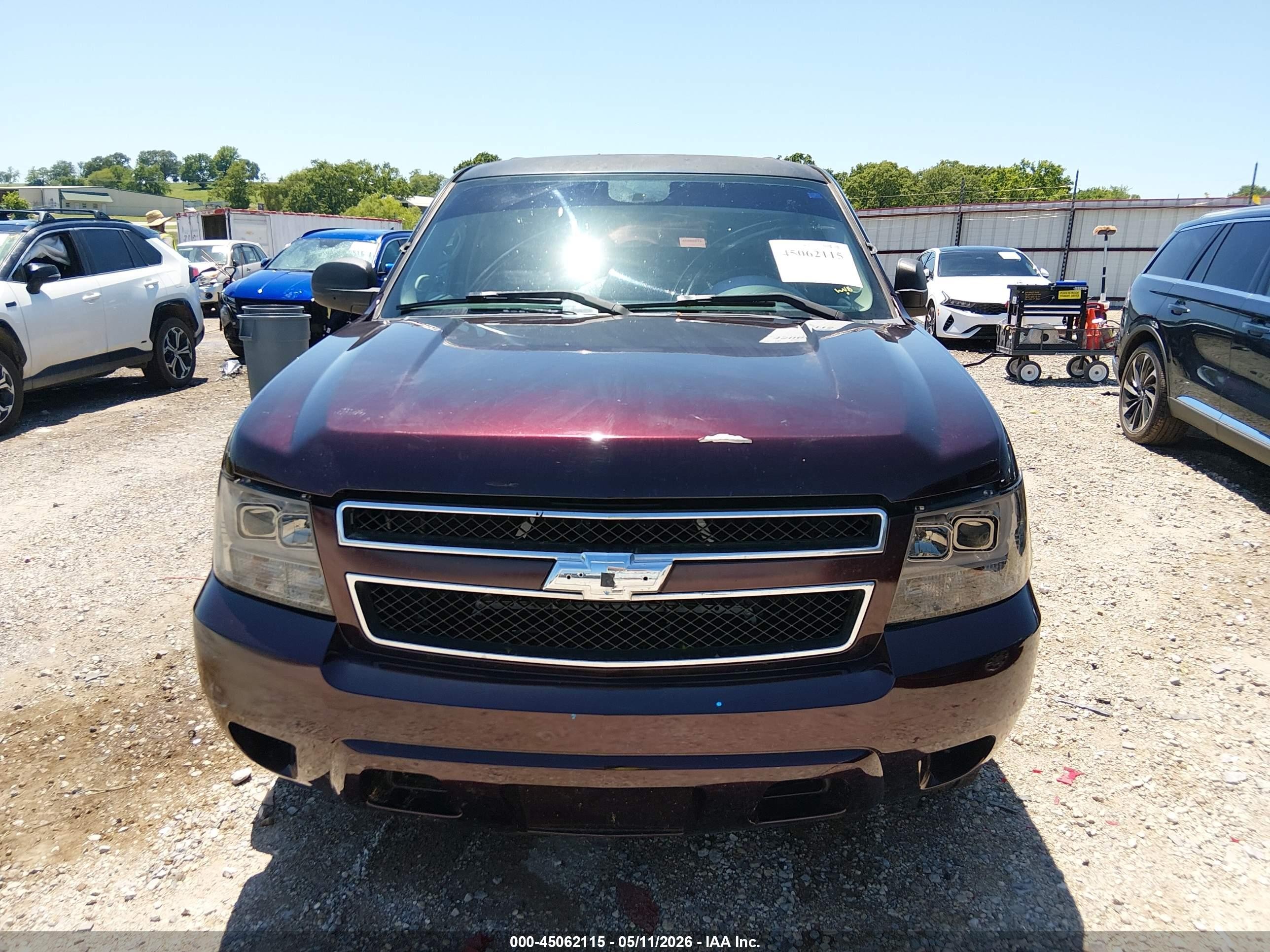 2007 Chevrolet Tahoe Police Purple vin: 1GNEC03037R345657