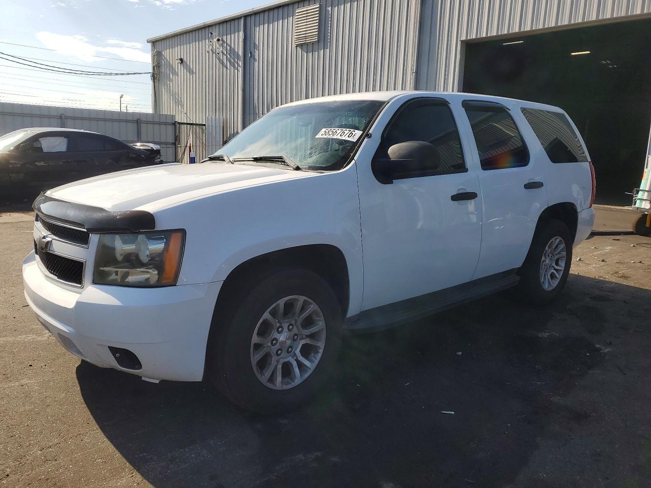 2007 Chevrolet Tahoe C1500 White vin: 1GNEC03067R403244