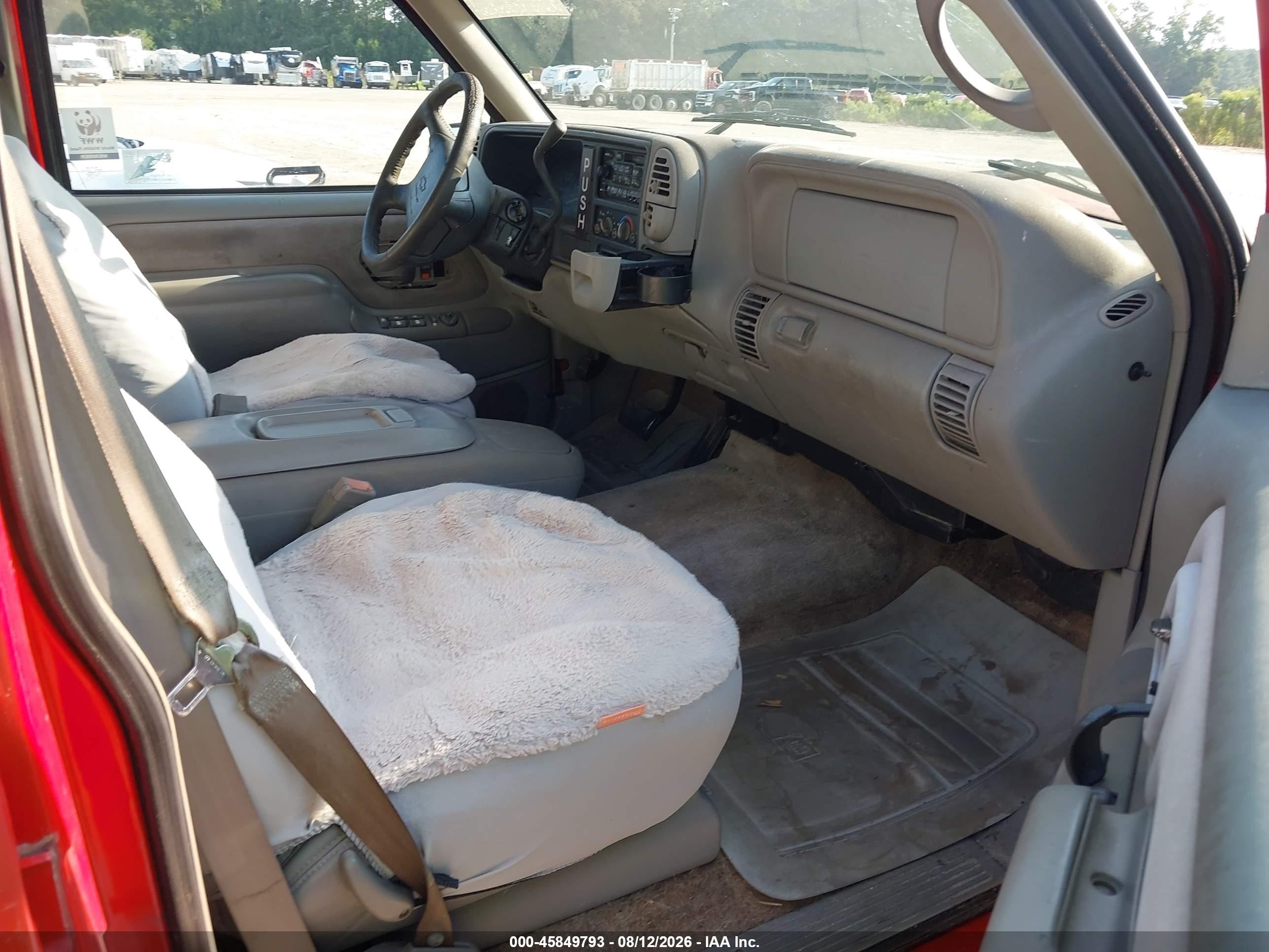 1997 Chevrolet Tahoe Ls Red vin: 1GNEC13R3VJ422172