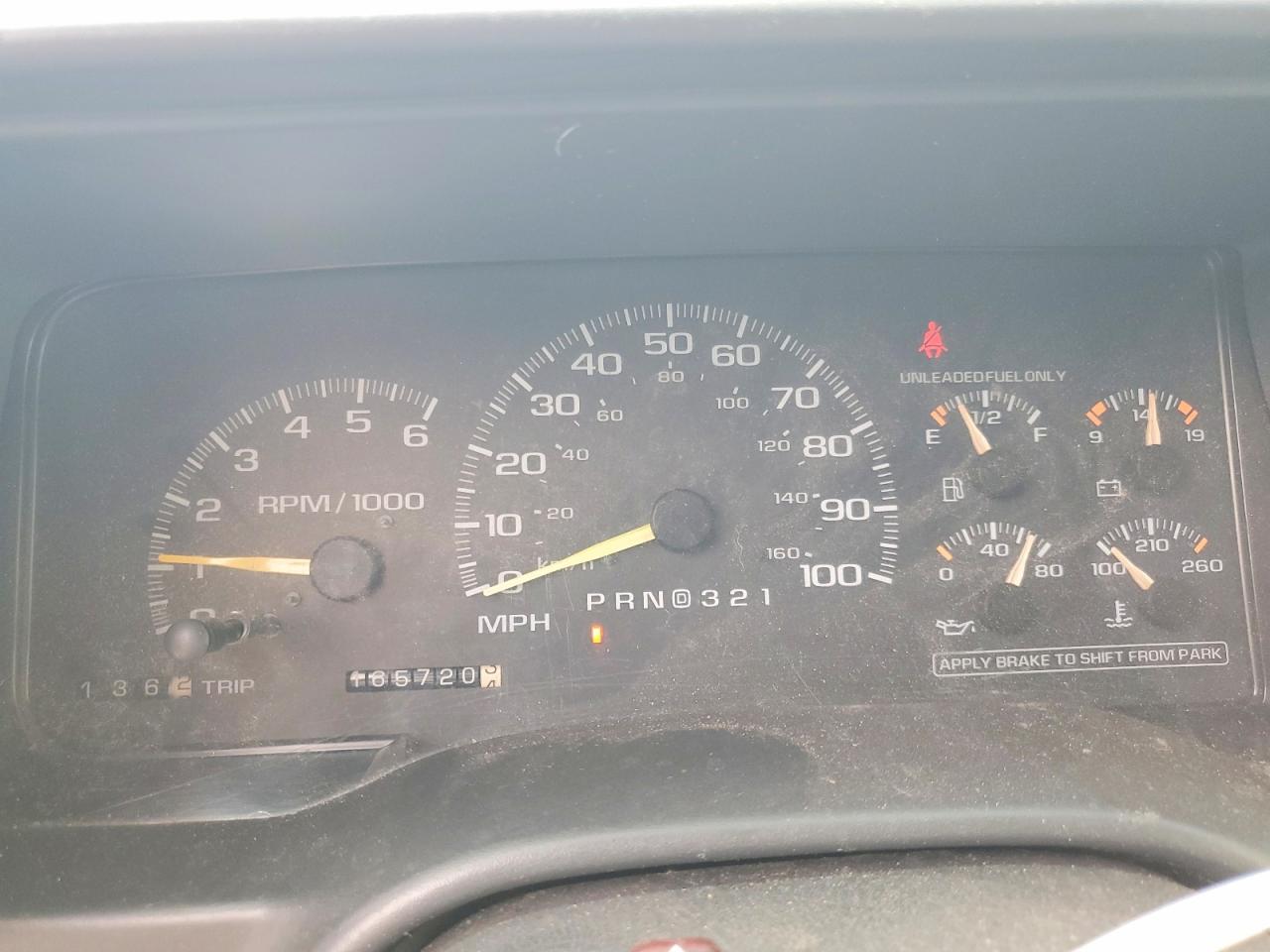 1997 Chevrolet Tahoe C1500 White vin: 1GNEC13R4VJ396200