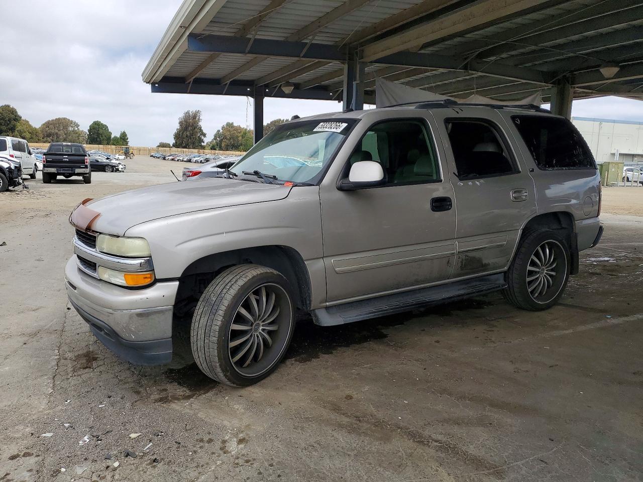2005 Chevrolet Tahoe C1500 Silver vin: 1GNEC13T05J144665