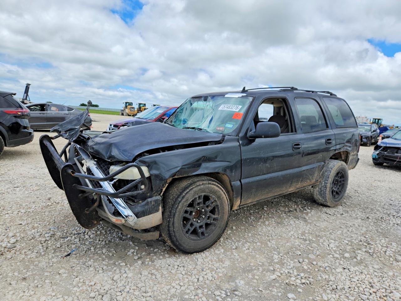2006 Chevrolet Tahoe Black vin: 1GNEC13T06R105822