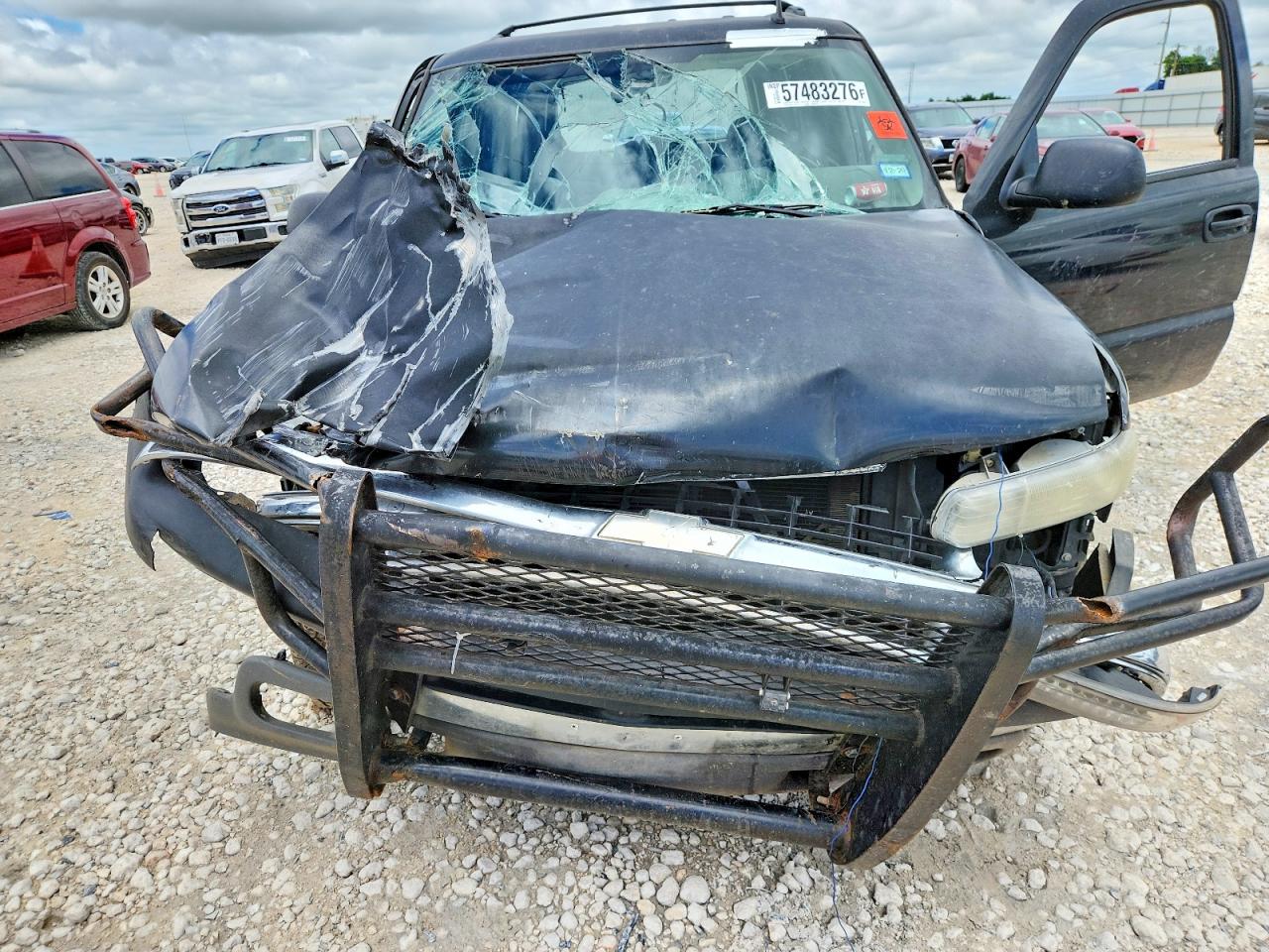 2006 Chevrolet Tahoe Black vin: 1GNEC13T06R105822