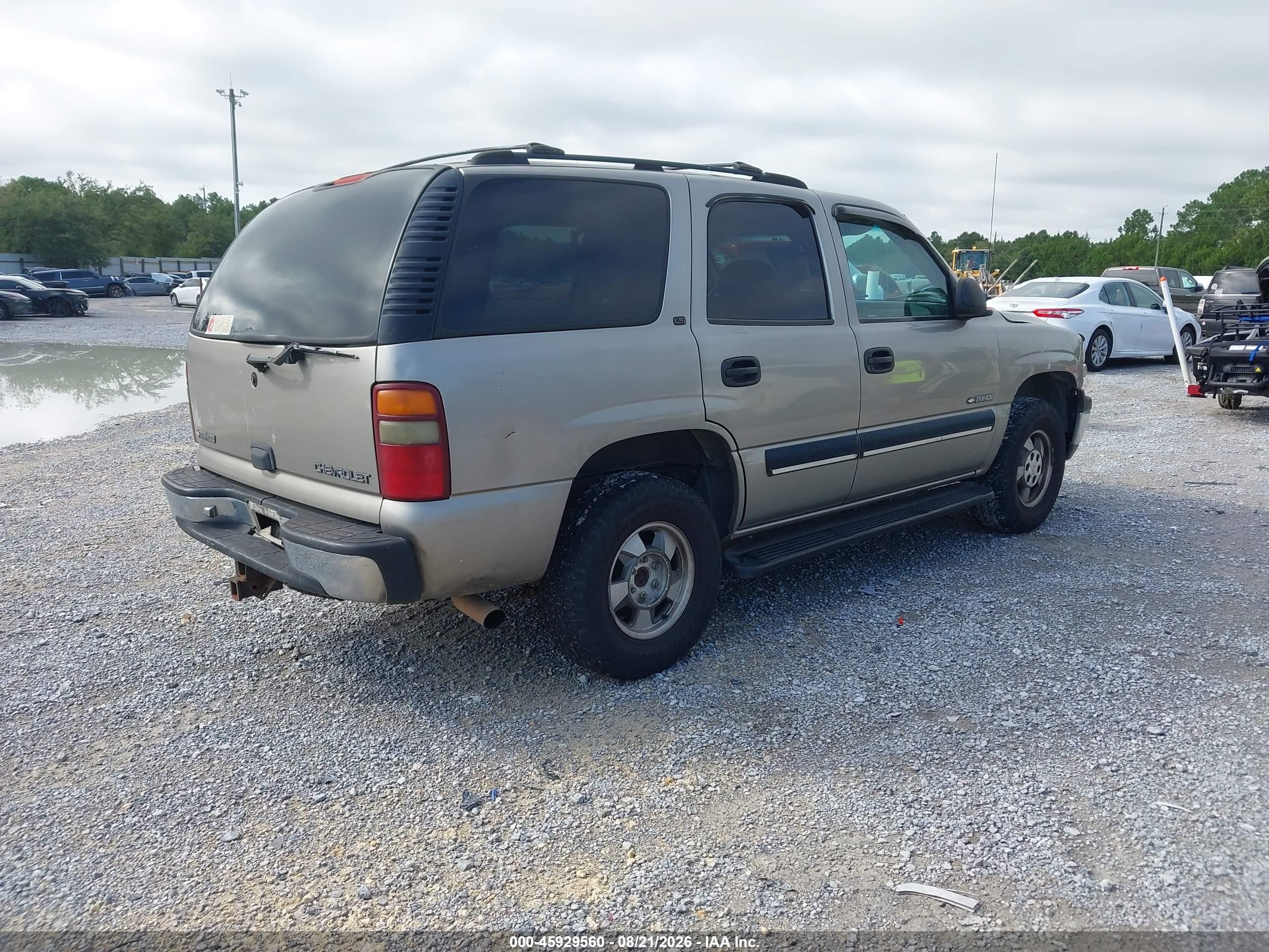 2000 Chevrolet Tahoe All New Ls Gold vin: 1GNEC13T0YJ197340