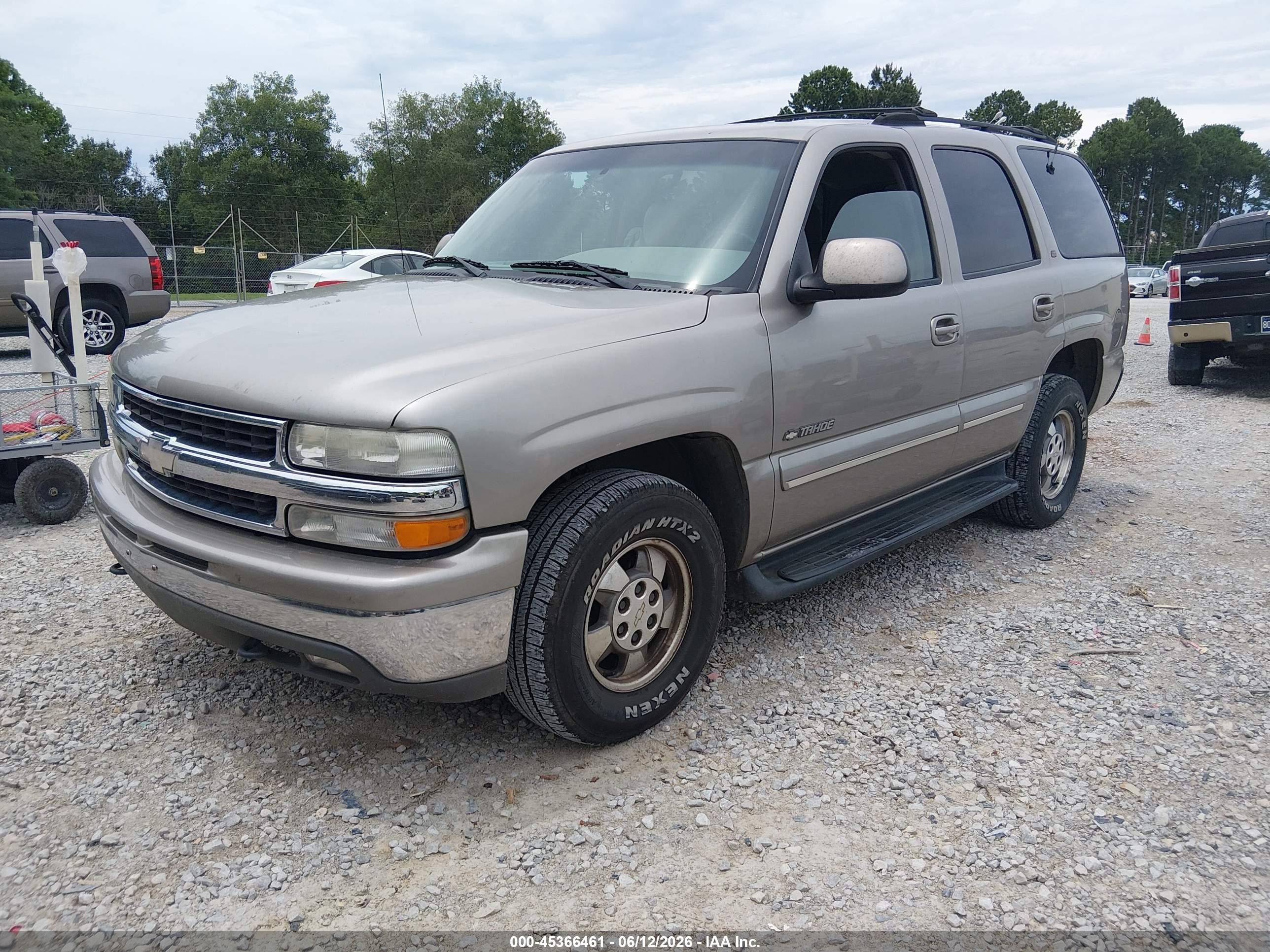 2001 Chevrolet Tahoe Lt Gold vin: 1GNEC13T11R221622