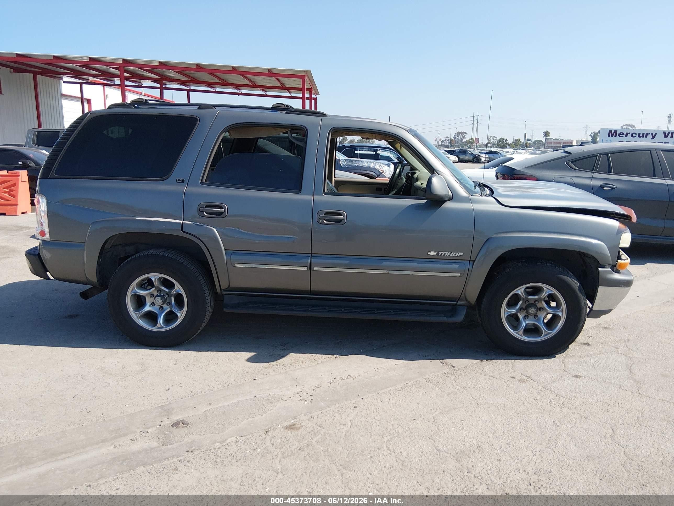 2002 Chevrolet Tahoe Lt Gray vin: 1GNEC13T12R253679