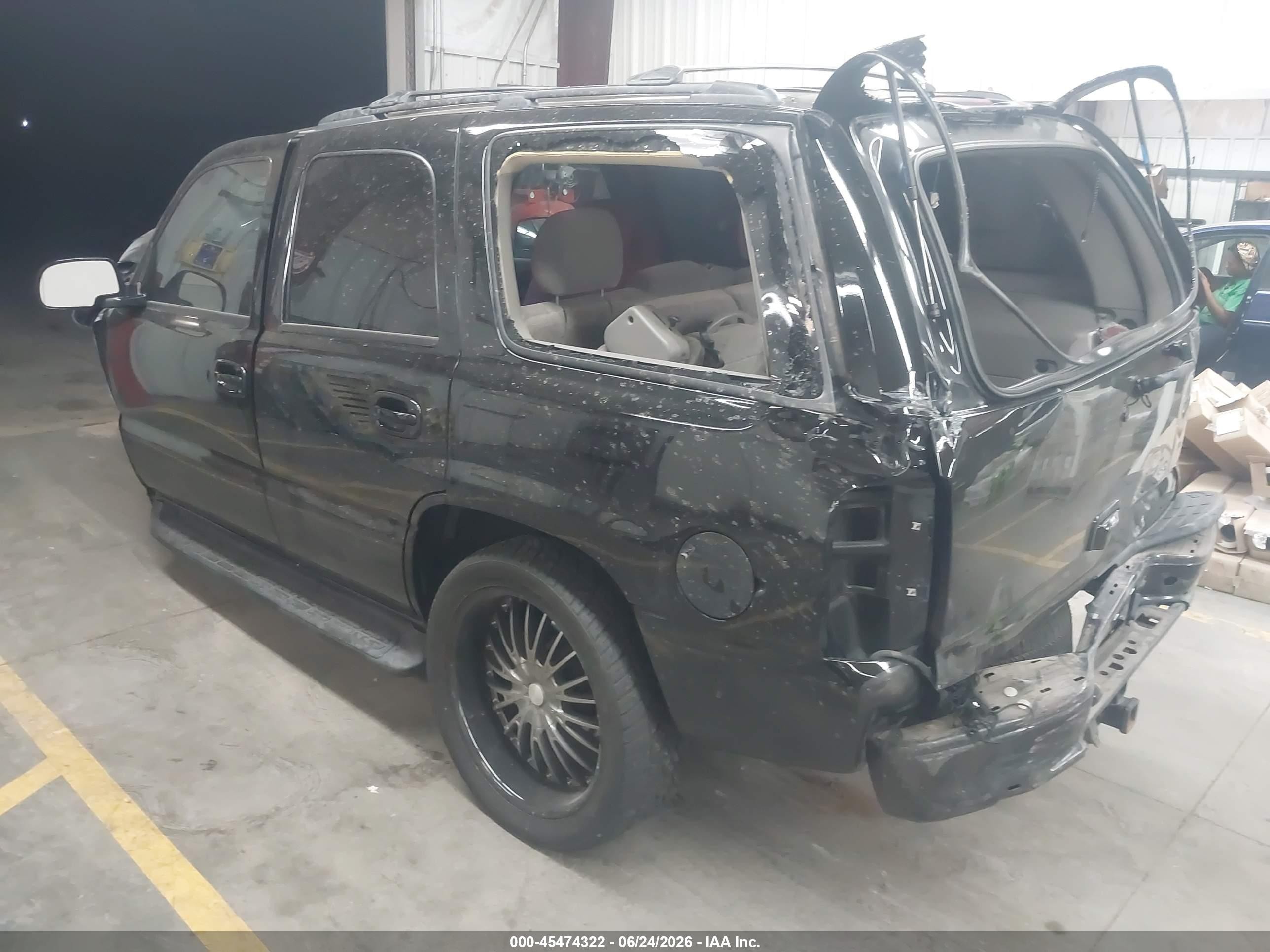 2003 Chevrolet Tahoe Ls Black vin: 1GNEC13T13J331703