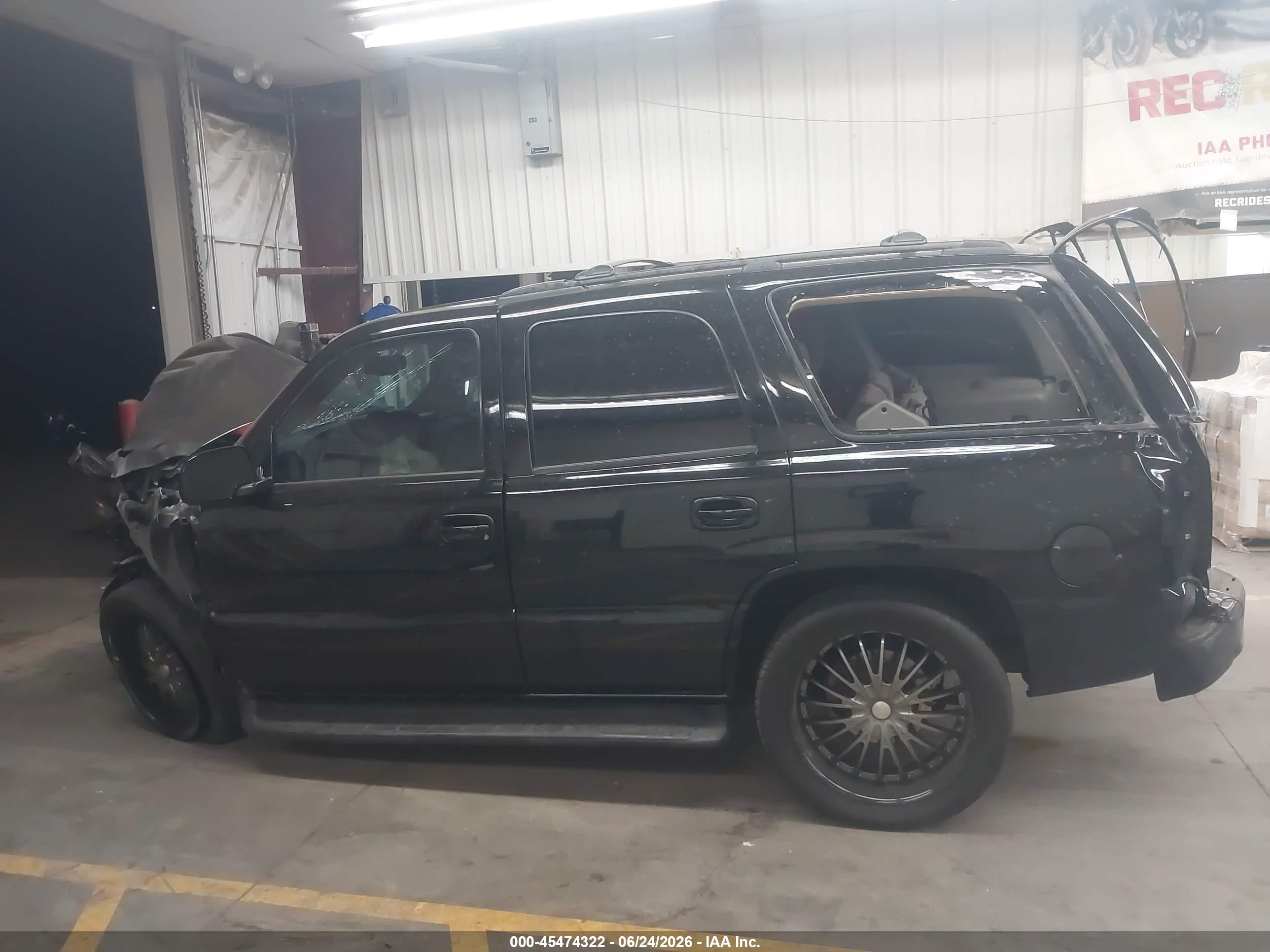 2003 Chevrolet Tahoe Ls Black vin: 1GNEC13T13J331703