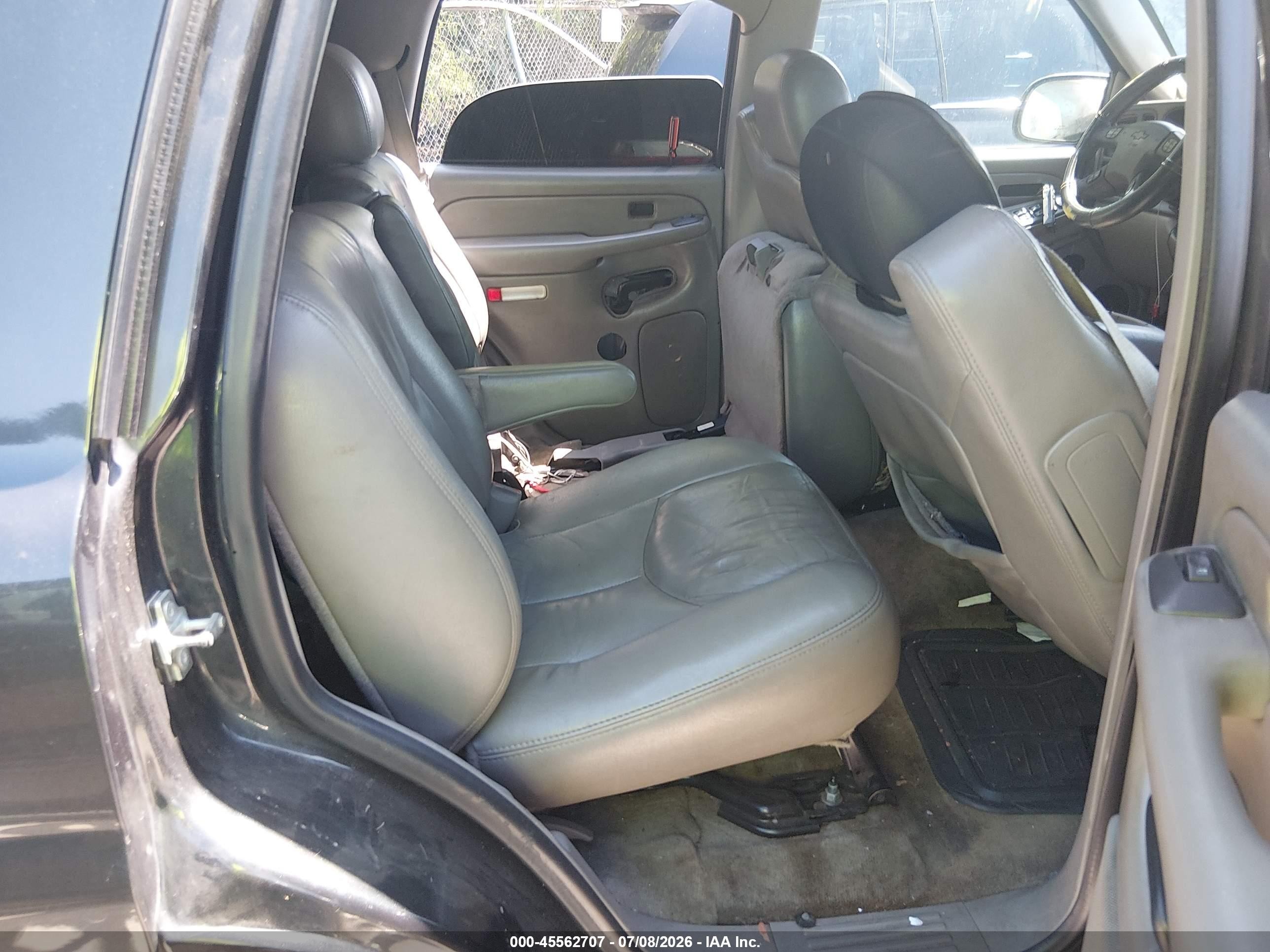 2005 Chevrolet Tahoe Lt Black vin: 1GNEC13T15R104533
