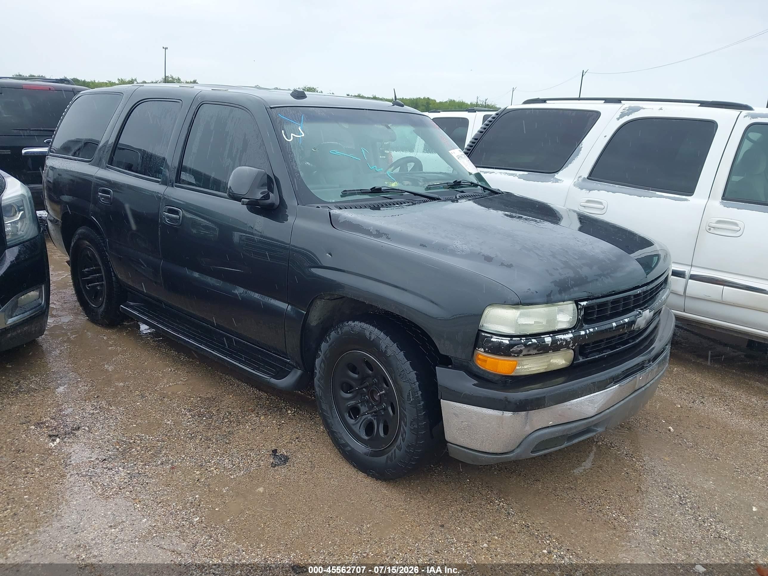 2005 Chevrolet Tahoe Lt Черный vin: 1GNEC13T15R104533