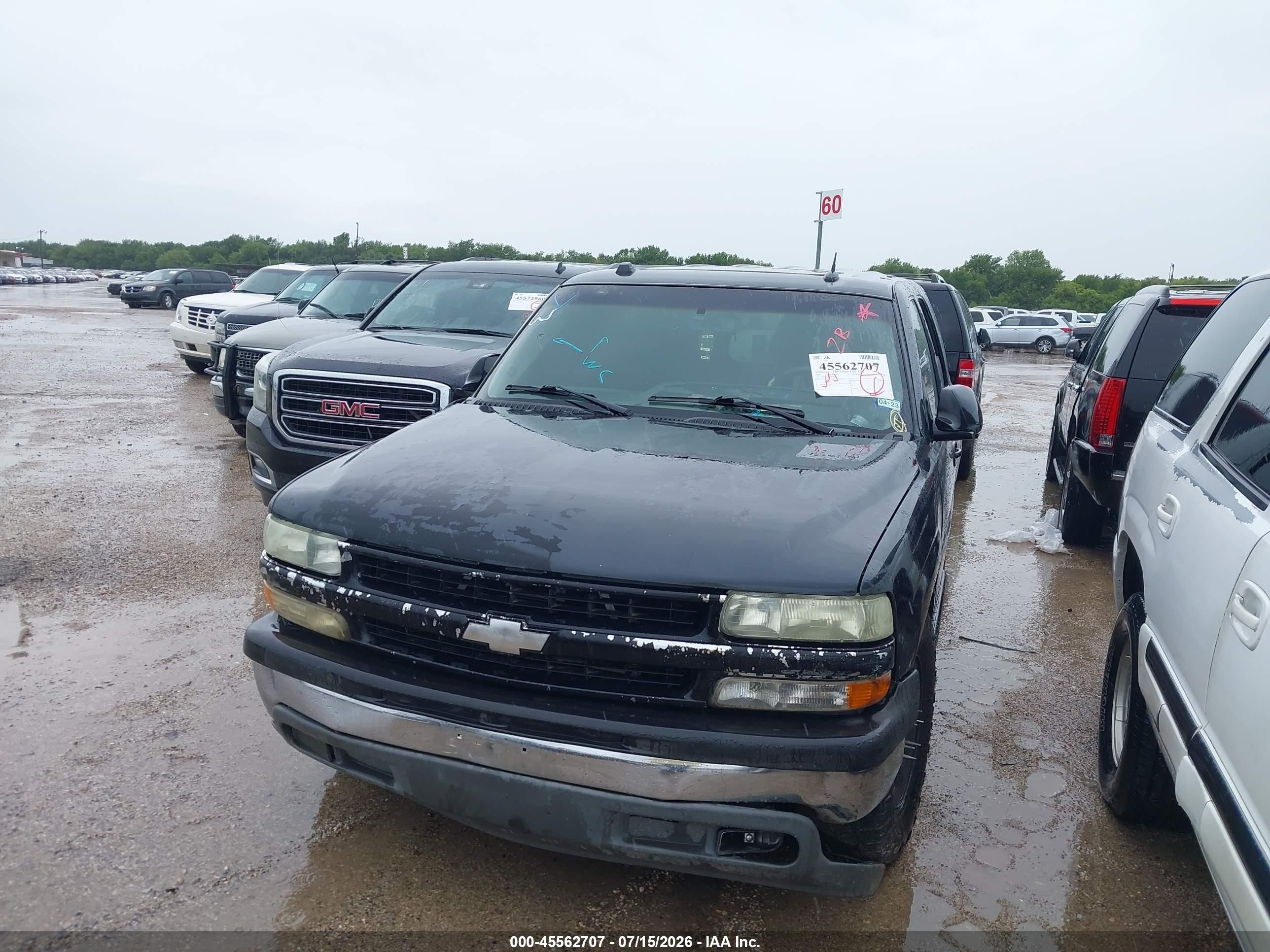 2005 Chevrolet Tahoe Lt Black vin: 1GNEC13T15R104533