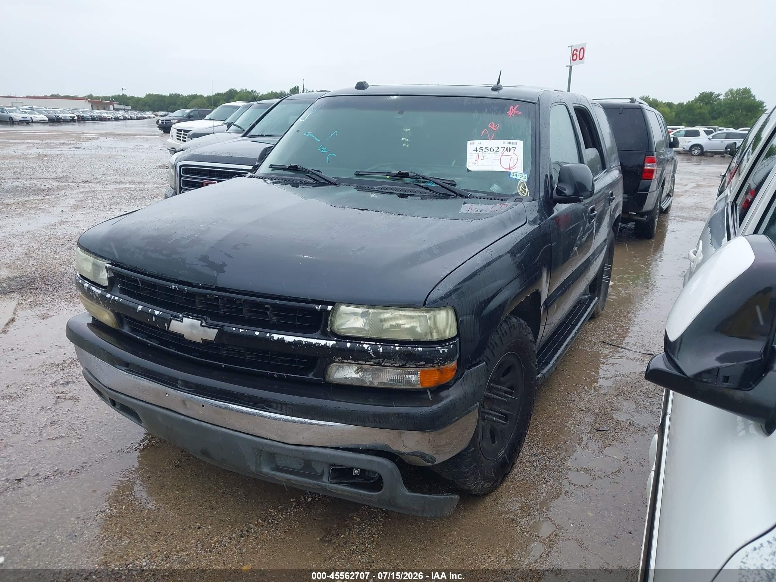 2005 Chevrolet Tahoe Lt Black vin: 1GNEC13T15R104533