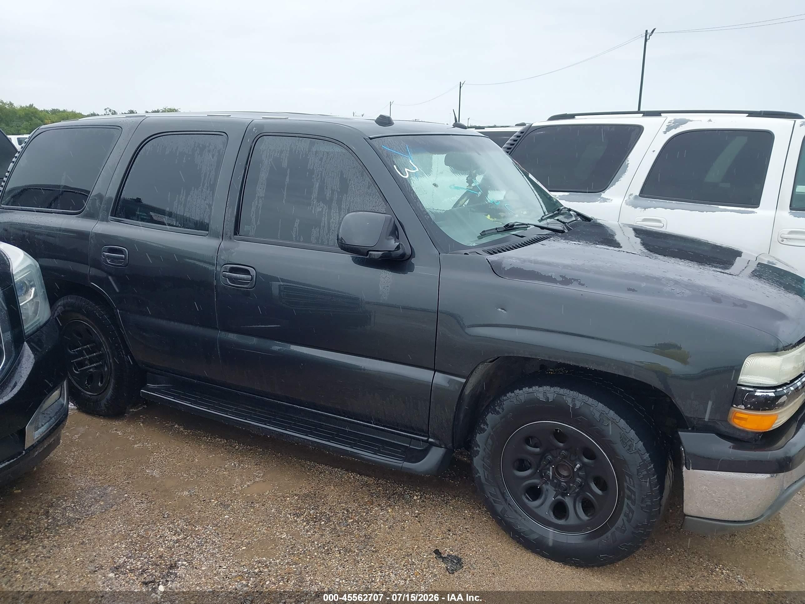 2005 Chevrolet Tahoe Lt Black vin: 1GNEC13T15R104533