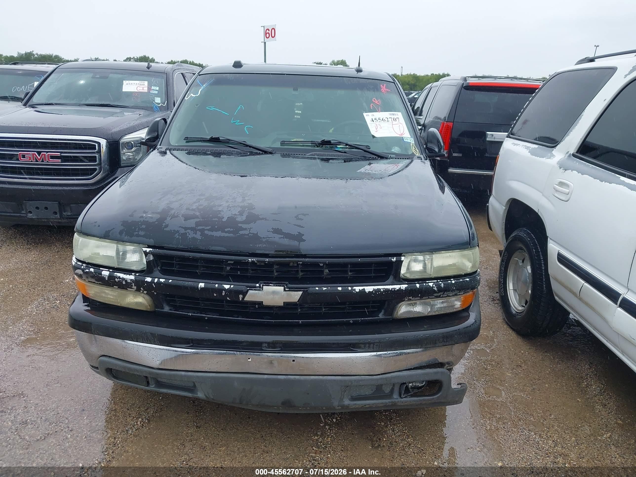 2005 Chevrolet Tahoe Lt Black vin: 1GNEC13T15R104533