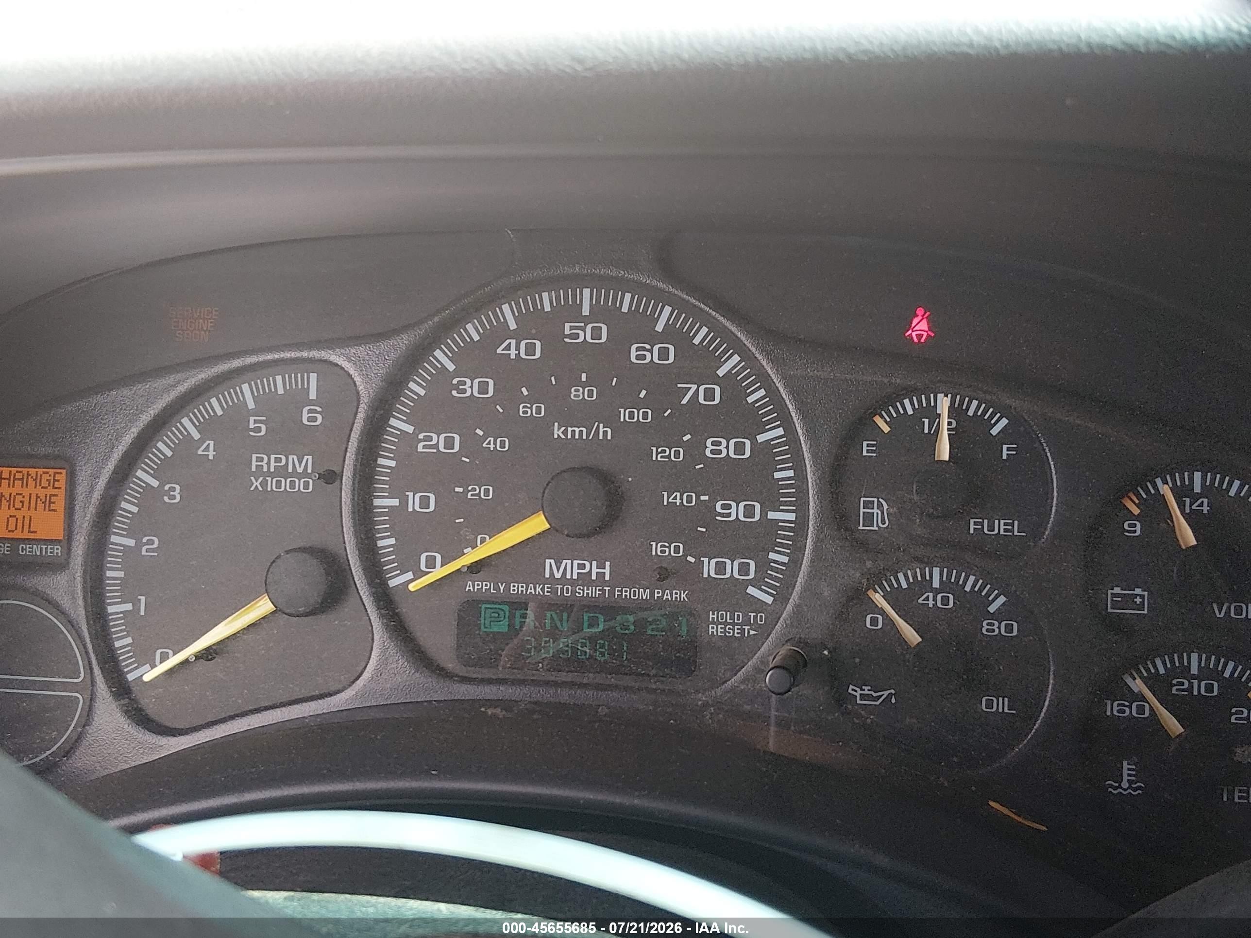 2000 Chevrolet Tahoe All New Ls Tan vin: 1GNEC13T1YJ121836