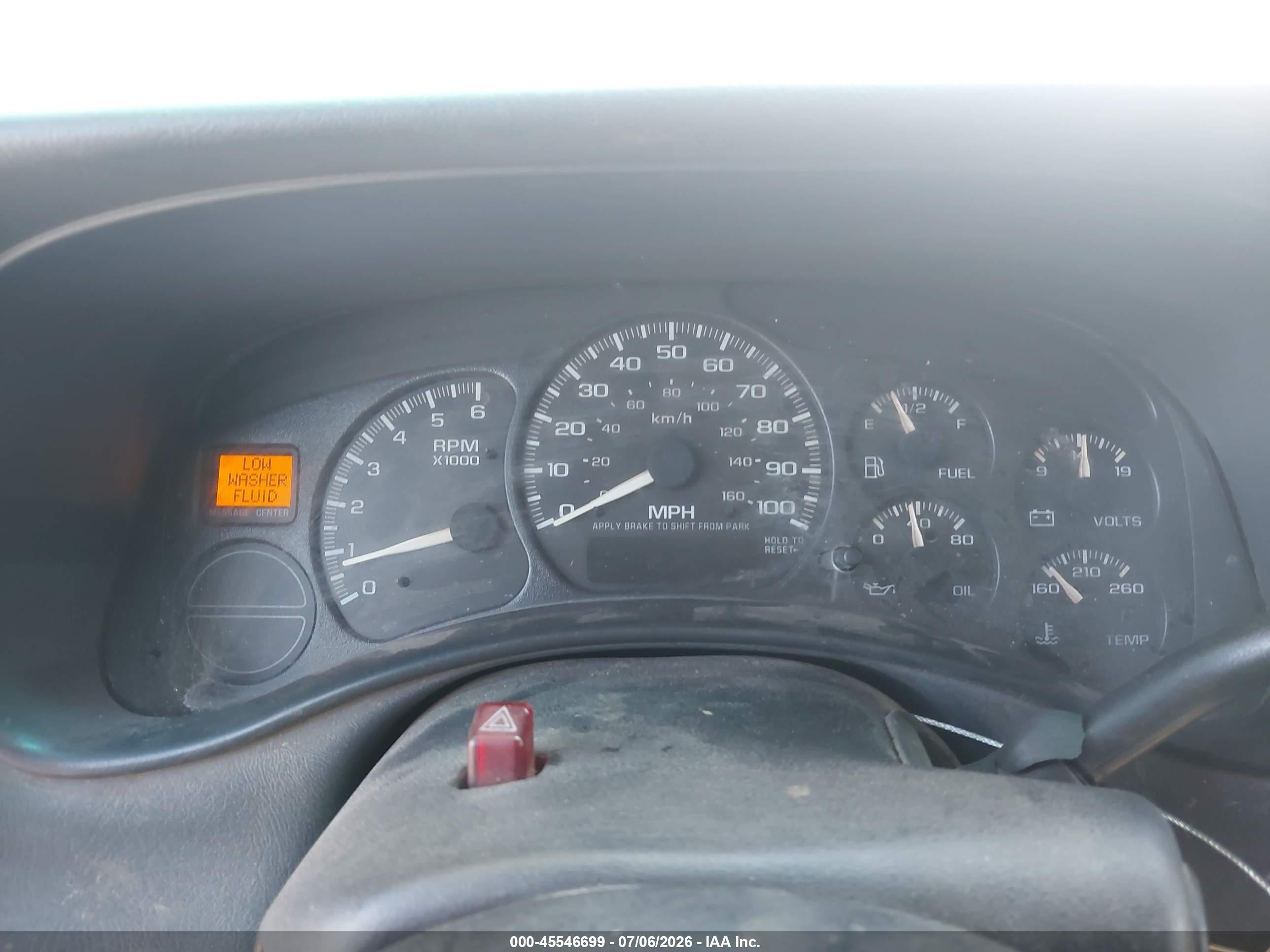 2002 Chevrolet Tahoe Ls Gray vin: 1GNEC13T22R164266