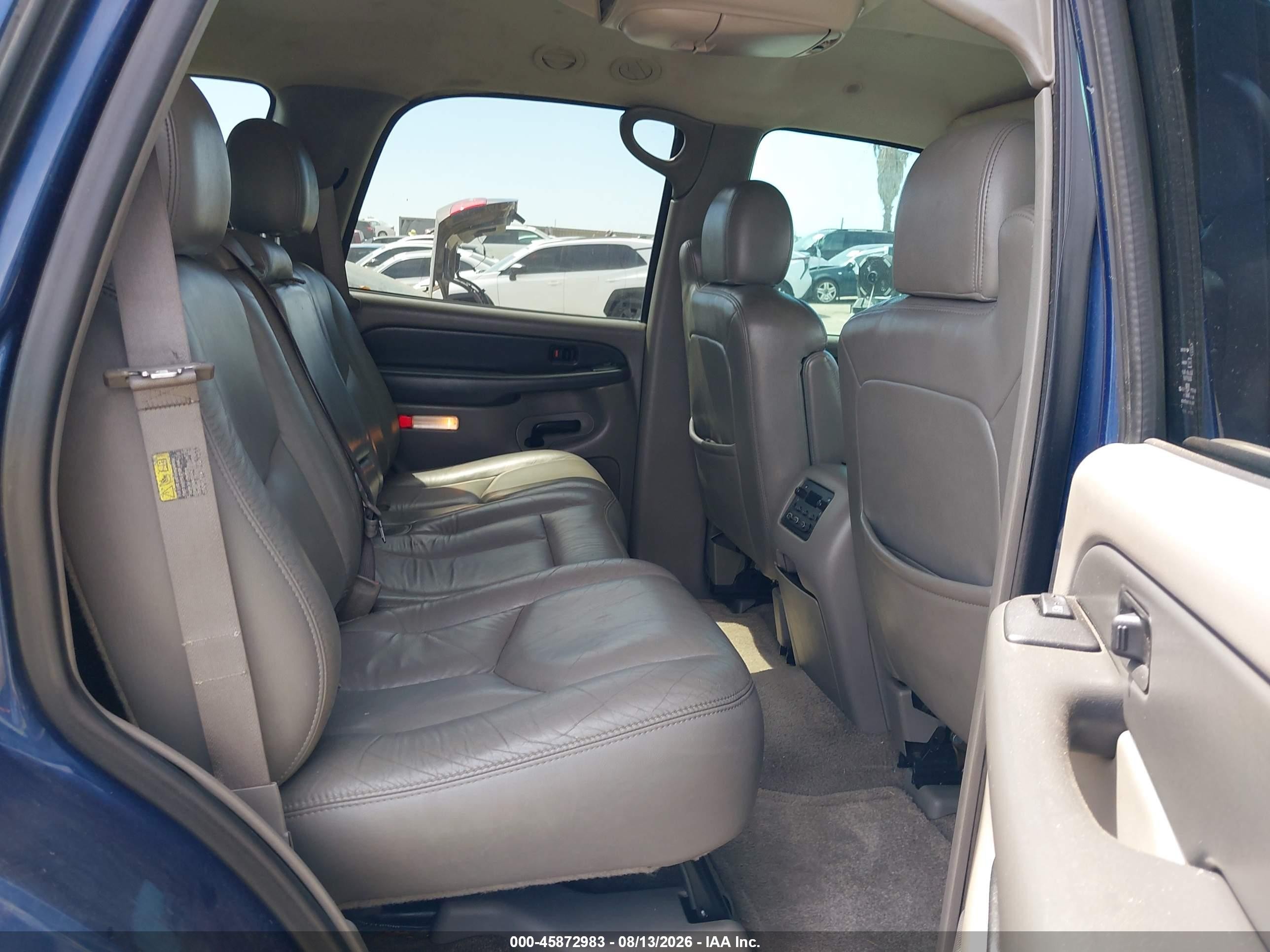 2003 Chevrolet Tahoe Lt Blue vin: 1GNEC13T23J319110