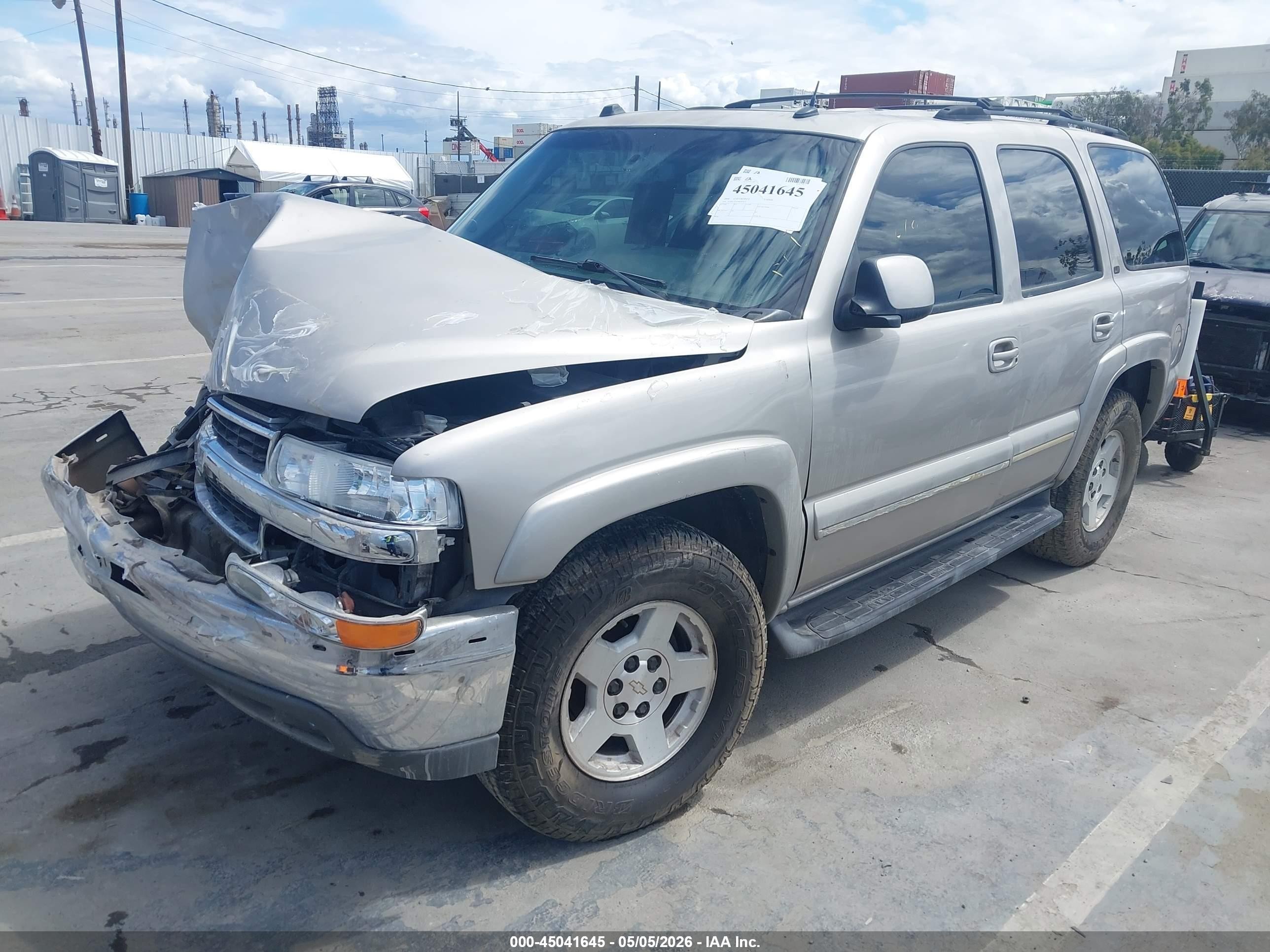 2004 Chevrolet Tahoe Lt Silver vin: 1GNEC13T34R187073