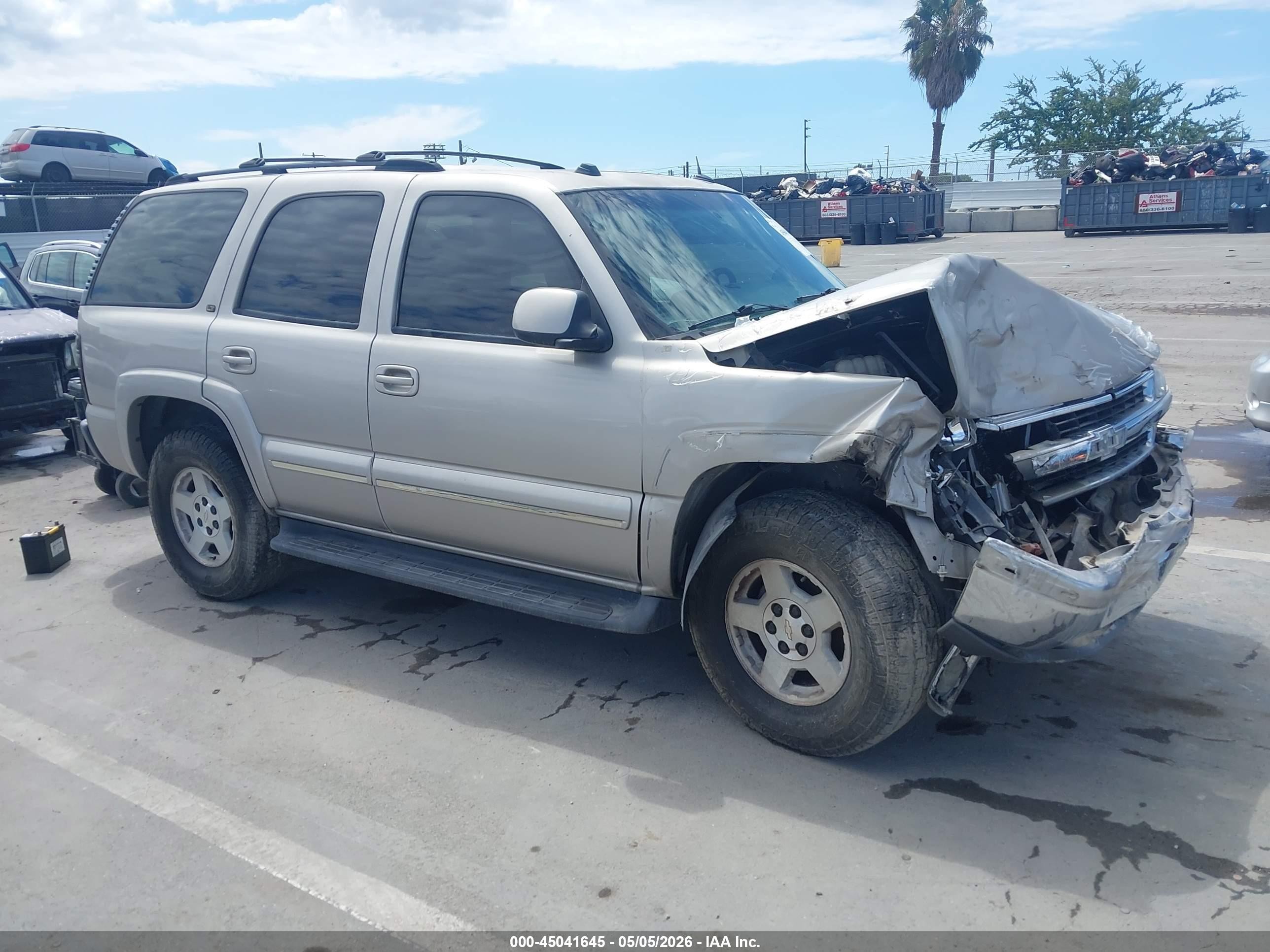 2004 Chevrolet Tahoe Lt Silver vin: 1GNEC13T34R187073