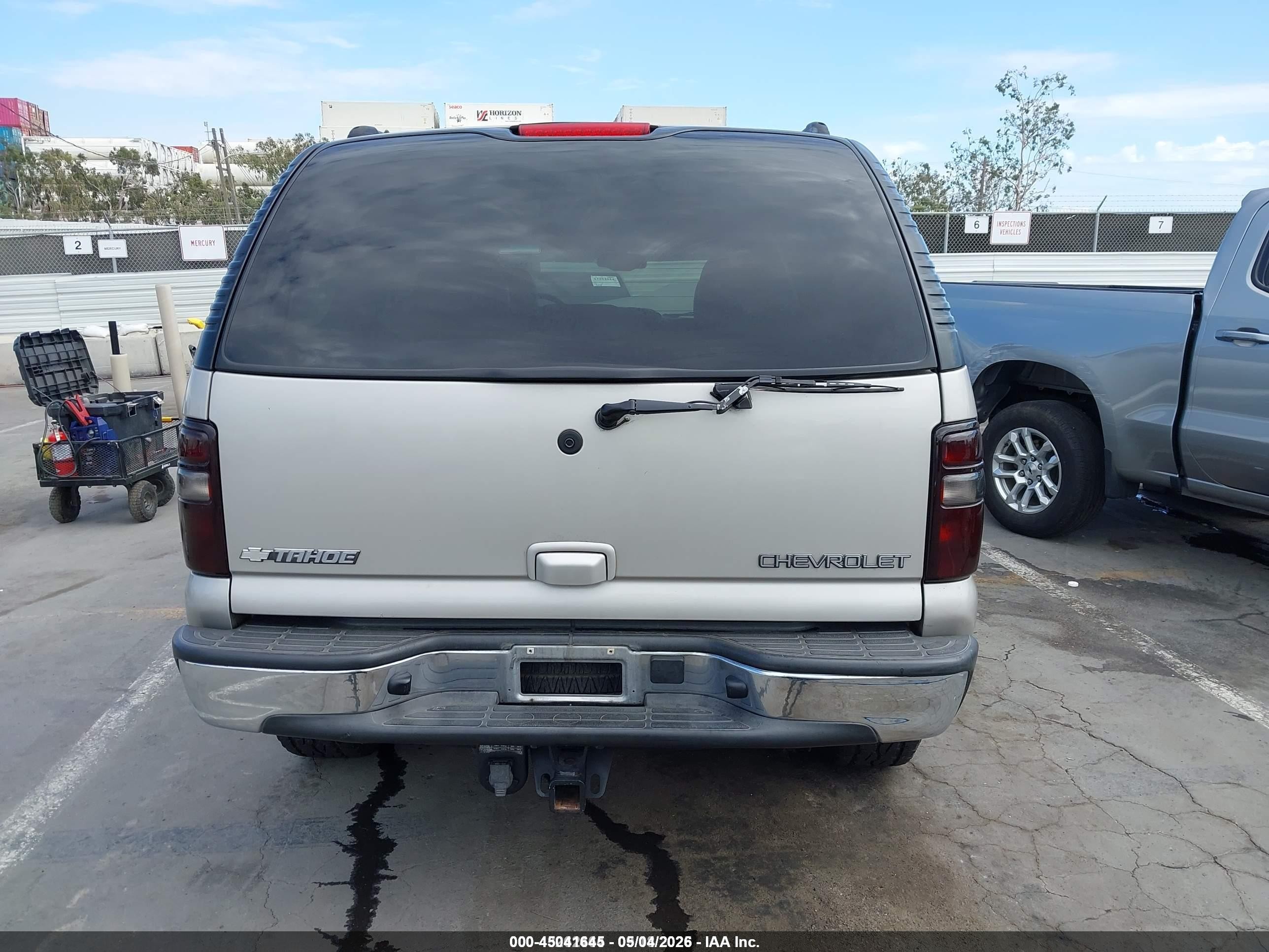 2004 Chevrolet Tahoe Lt Silver vin: 1GNEC13T34R187073