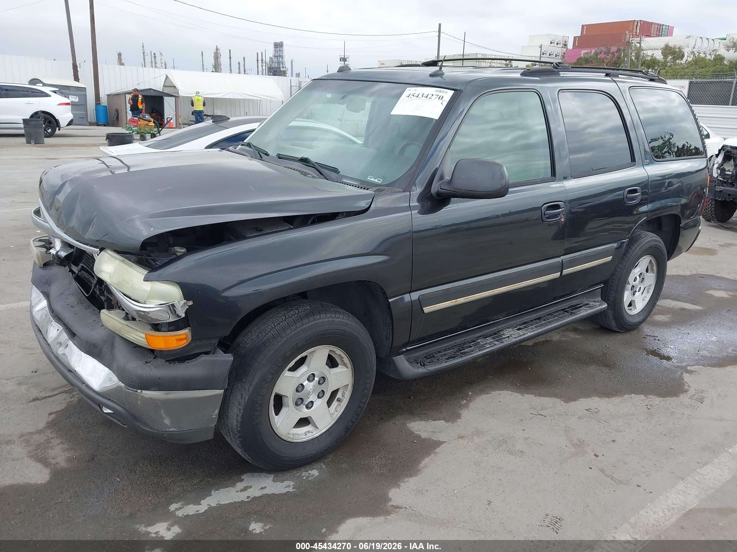 2004 Chevrolet Tahoe Lt Gray vin: 1GNEC13T34R265724