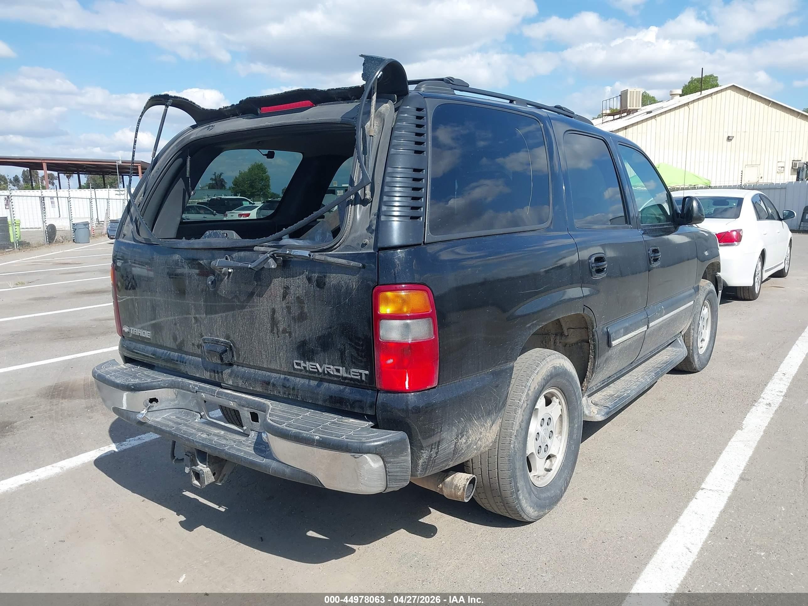 2001 Chevrolet Tahoe Lt Black vin: 1GNEC13T41R179754
