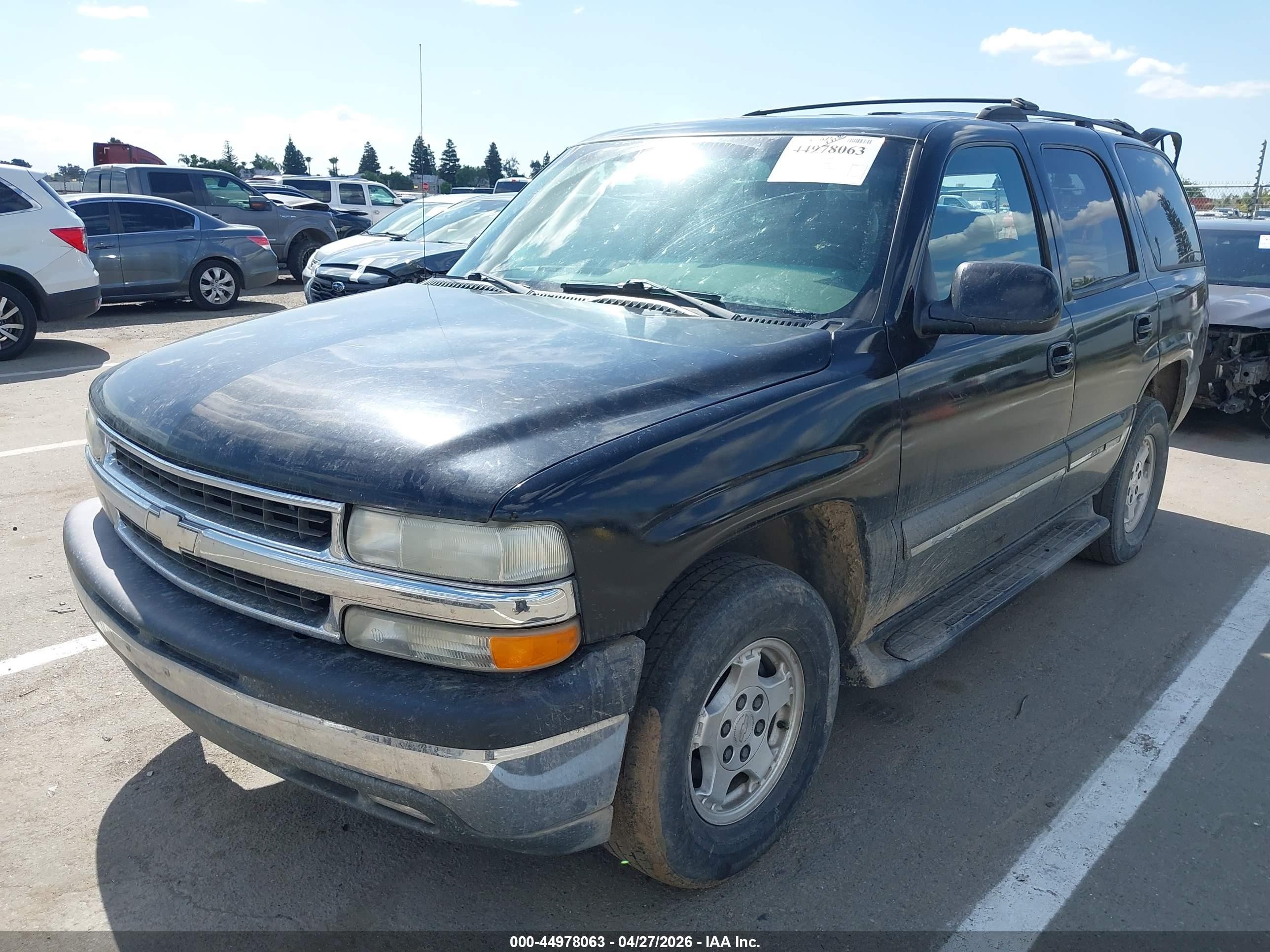 2001 Chevrolet Tahoe Lt Black vin: 1GNEC13T41R179754
