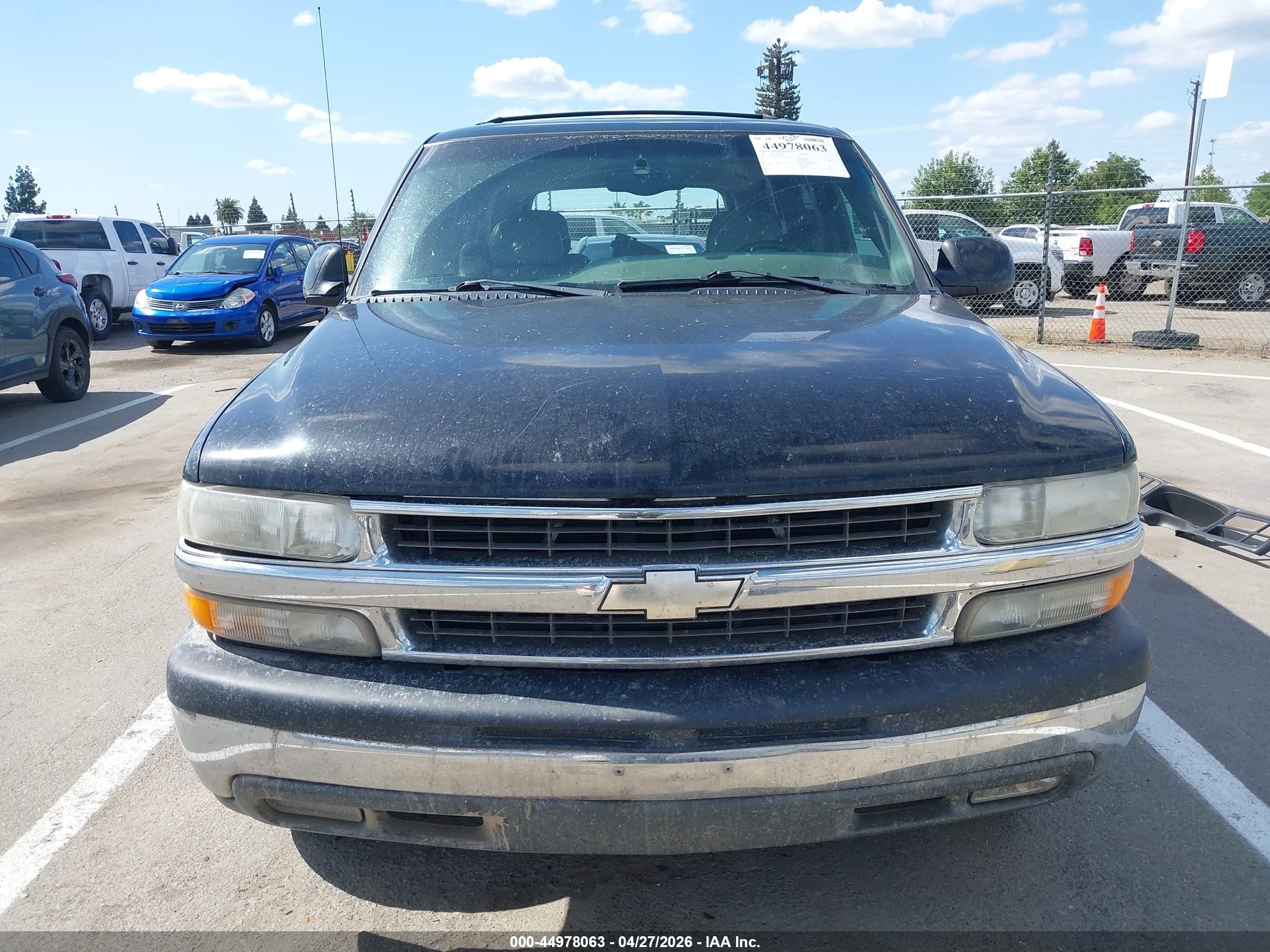 2001 Chevrolet Tahoe Lt Black vin: 1GNEC13T41R179754