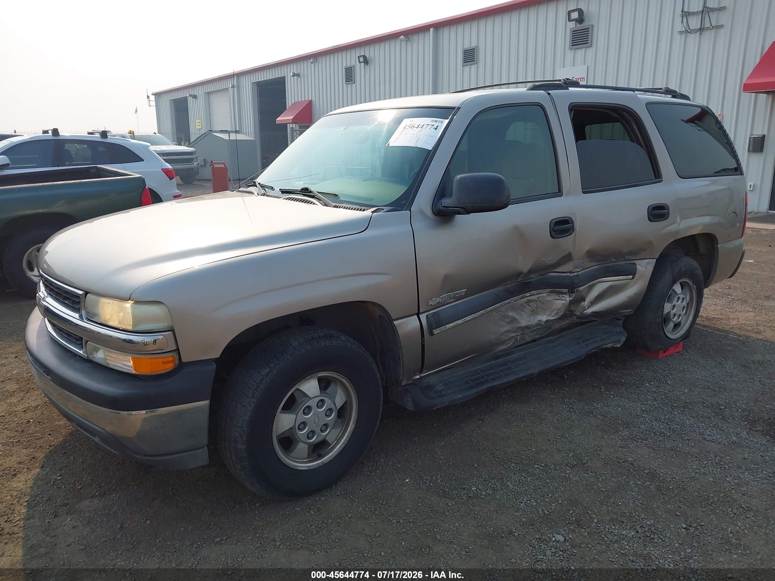 2003 Chevrolet Tahoe Ls Brown vin: 1GNEC13T43R224887