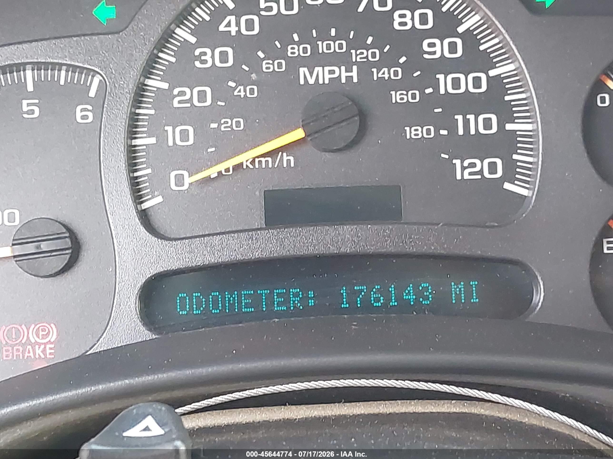 2003 Chevrolet Tahoe Ls Brown vin: 1GNEC13T43R224887