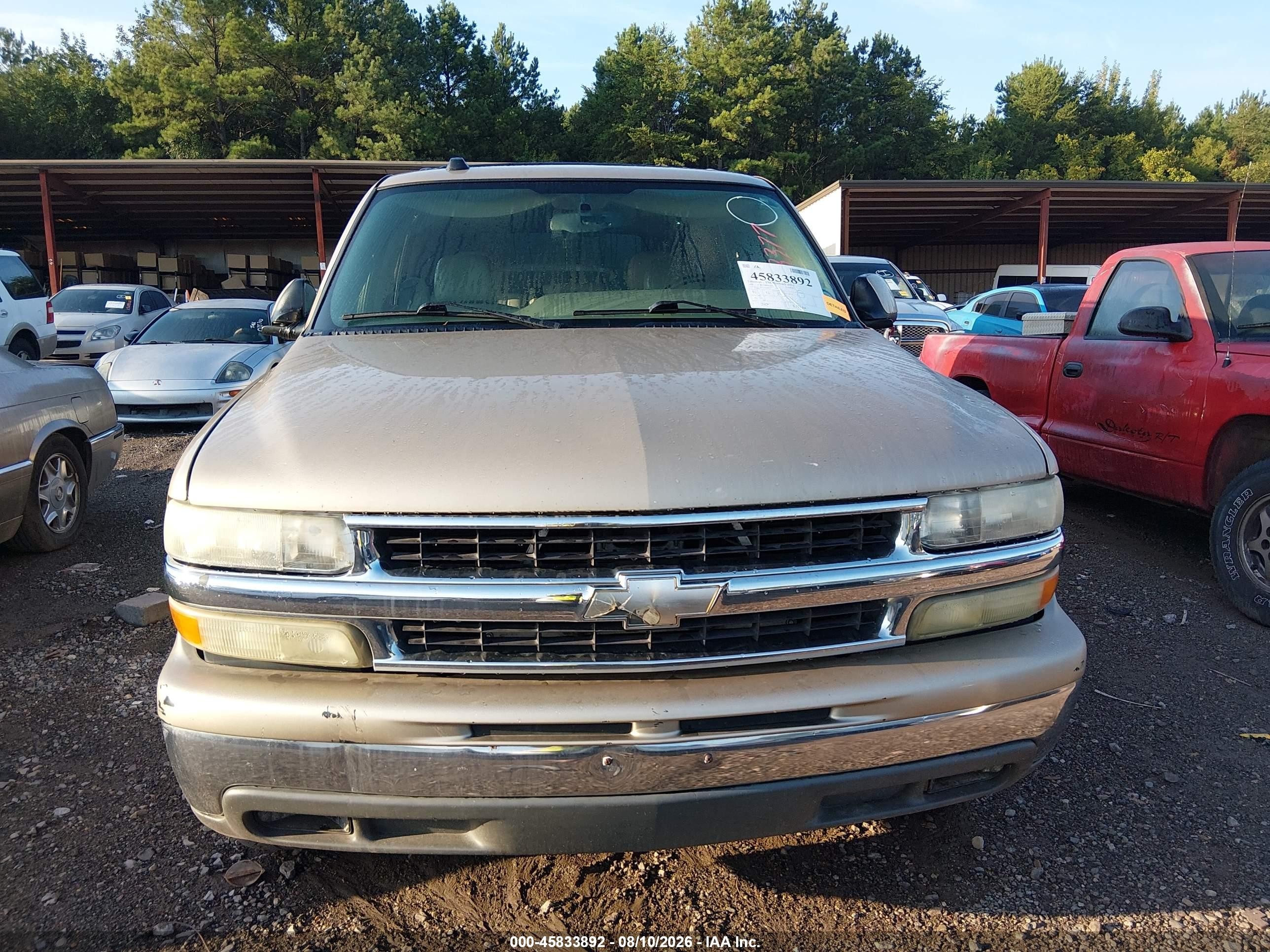 2005 Chevrolet Tahoe Lt Gold vin: 1GNEC13T45R188377