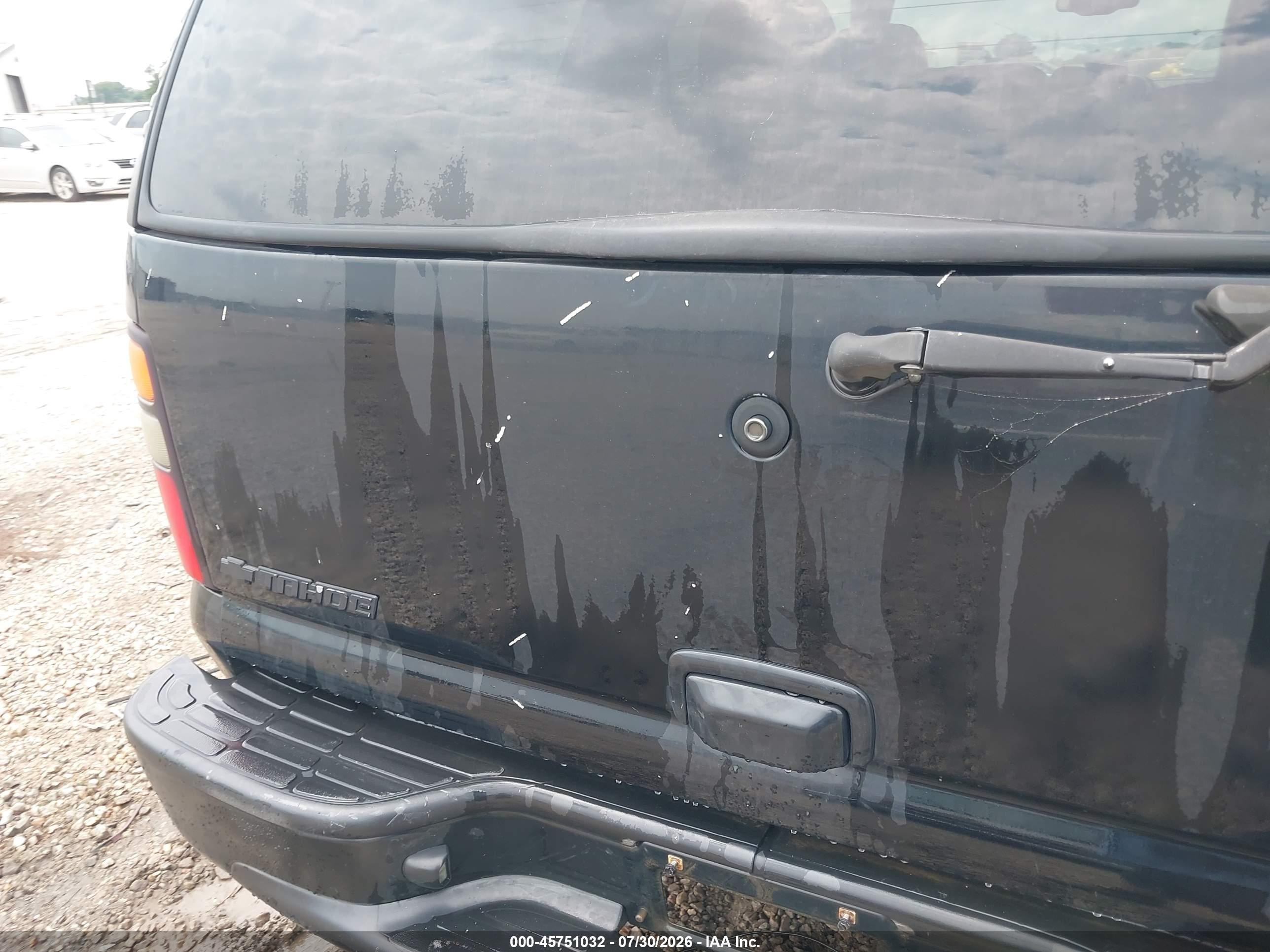 2005 Chevrolet Tahoe Z71 Black vin: 1GNEC13T45R215853